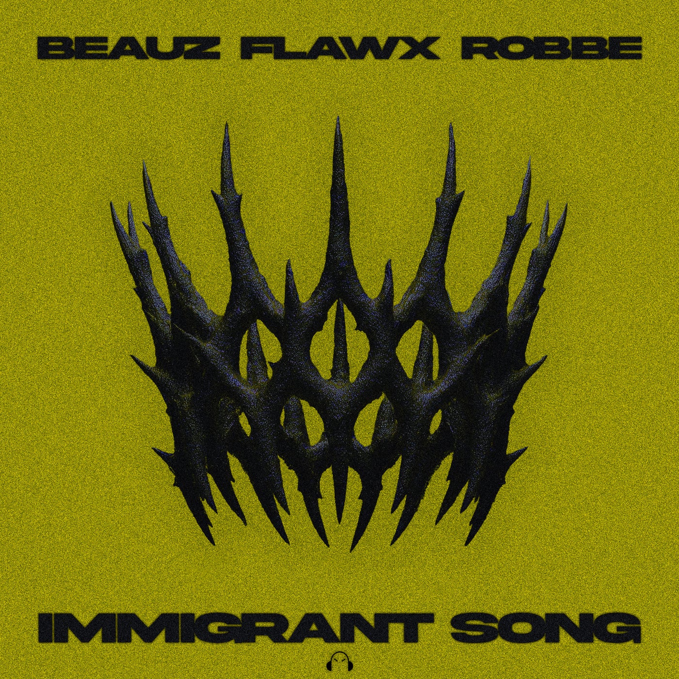 Cover - Robbe, Beauz, Flawx - Immigrant Song - Techno Mix  (Extended Mix)