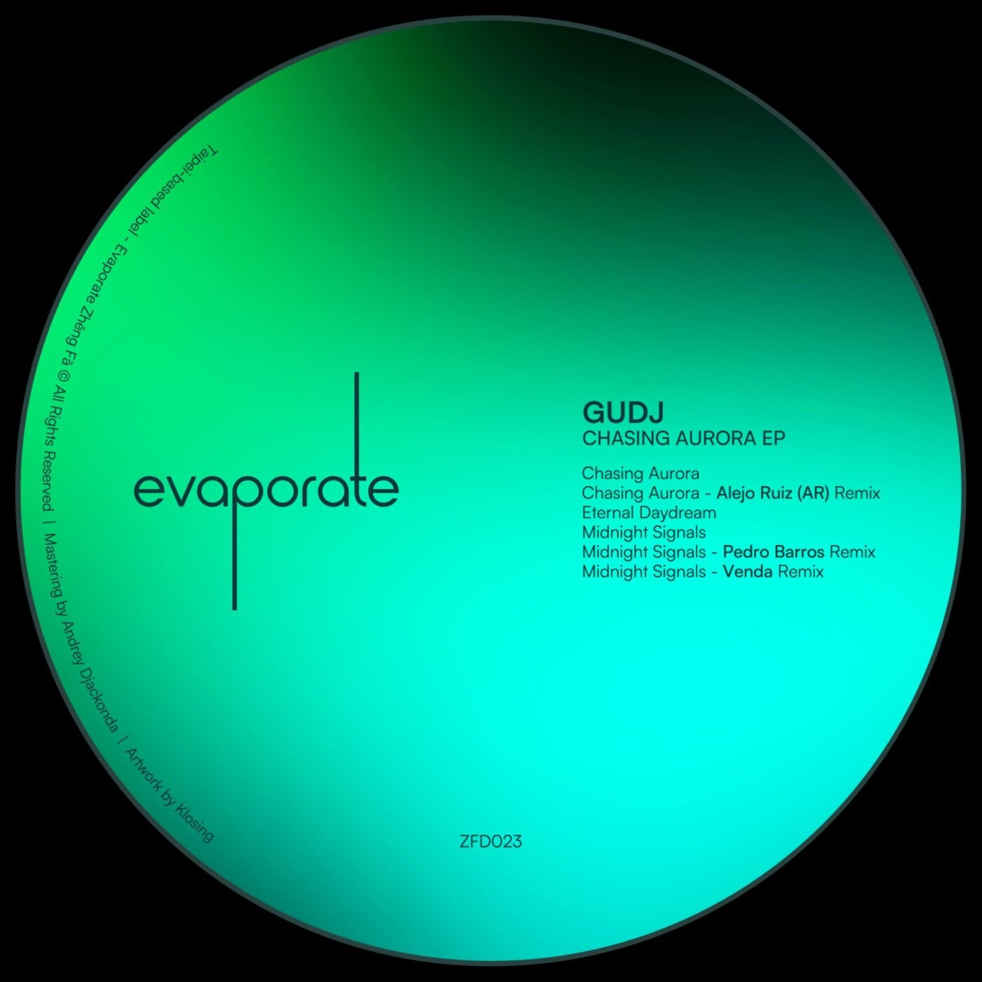 Cover - Gudj - Chasing Aurora  (Original Mix)