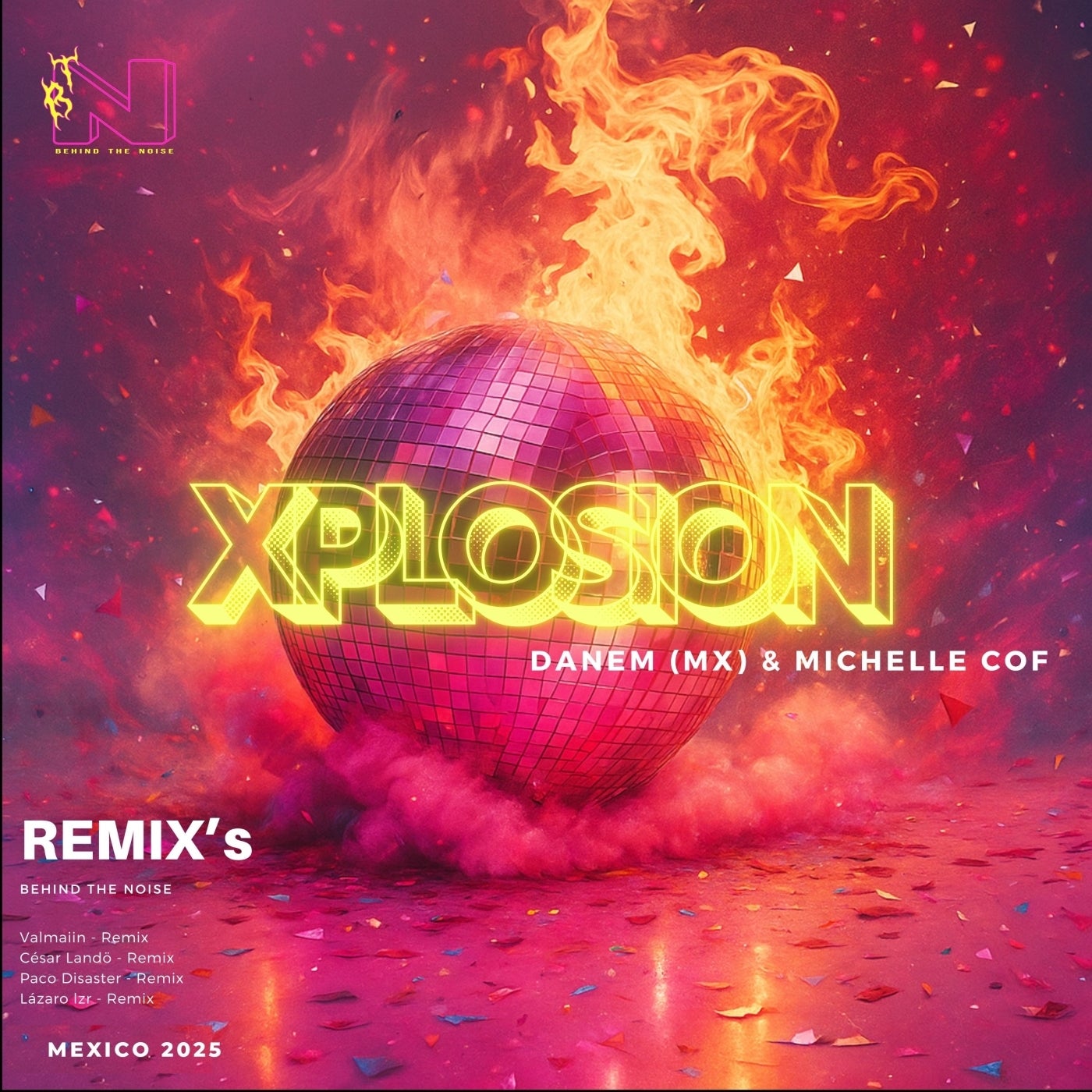 Cover - Danem (MX), Michelle CoF - Xplosion (César Landö REMIX)