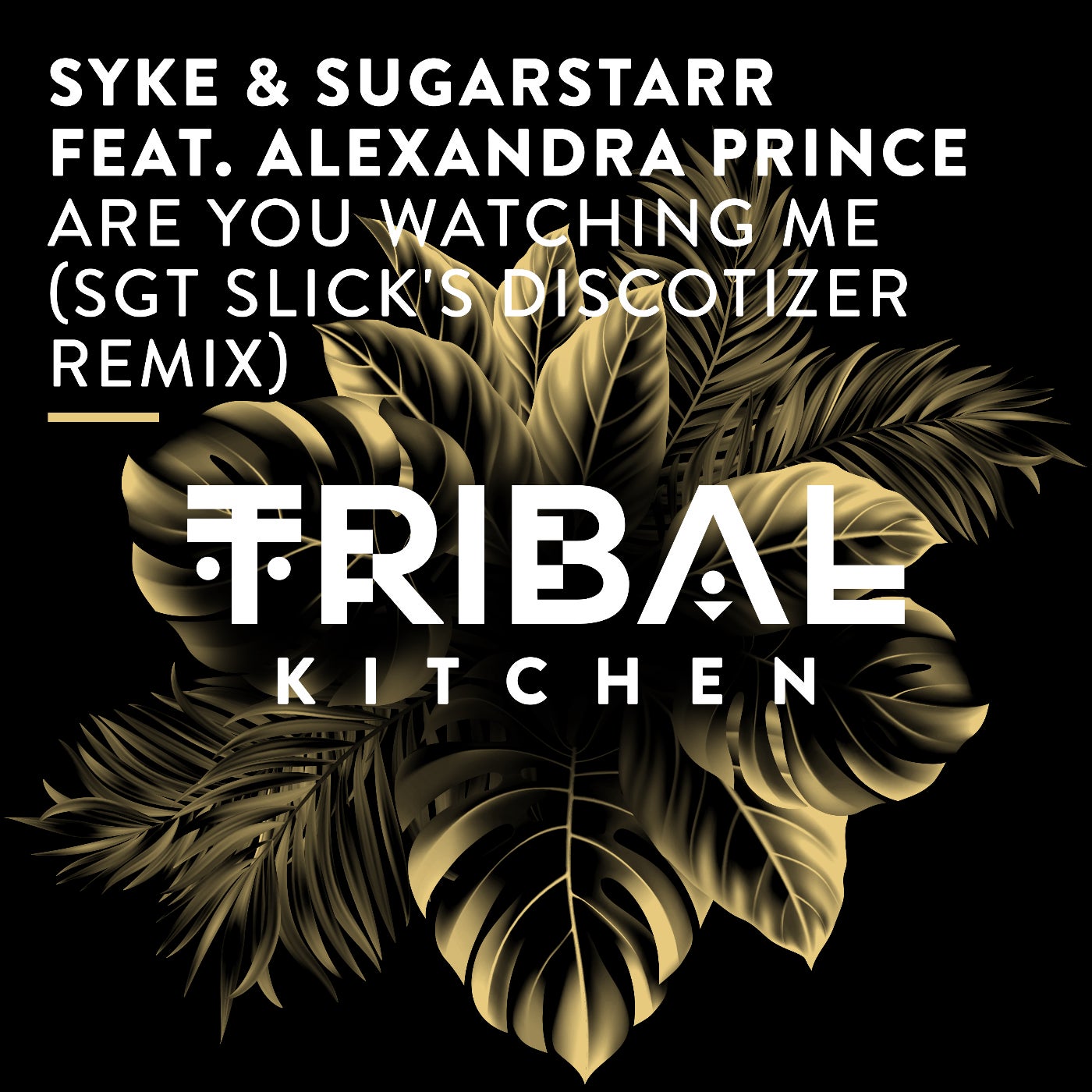Cover - Alexandra Prince, Syke, Sugarstarr - Are You Watching Me feat. Alexandra Prince (Sgt Slick's Discotizer Extended Remix)