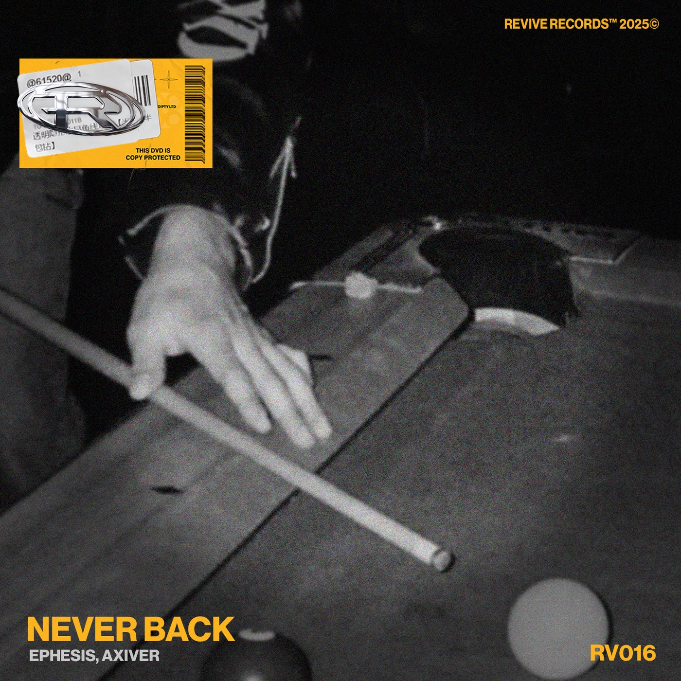 Cover - Ephesis, Axiver - Never Back (Extended Mix)