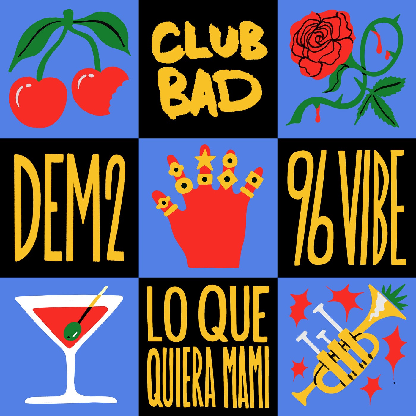 Cover - DEM2, 96 Vibe - Lo Que Quiera Mami (Original Mix)
