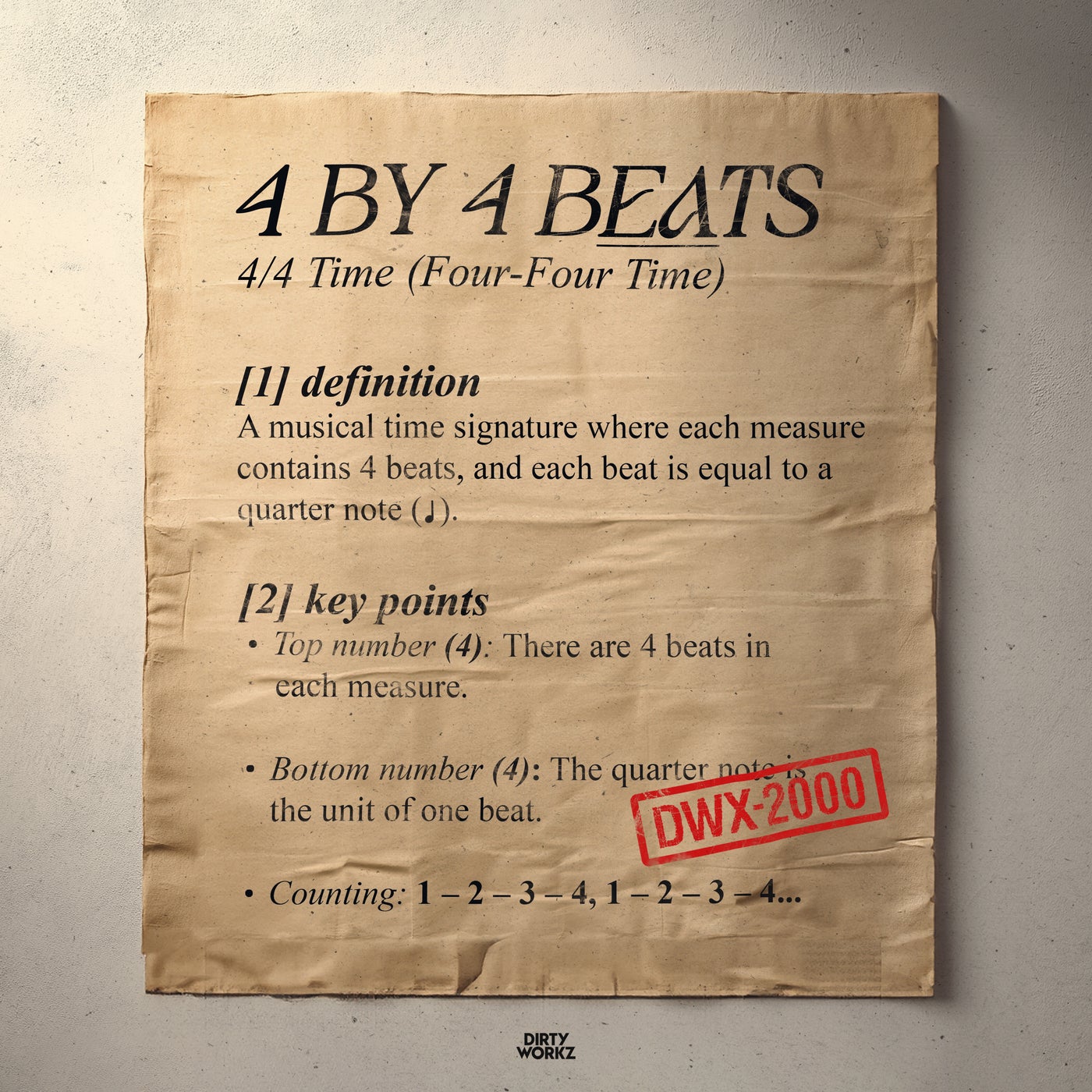 Cover - Coone - 4 BY 4 BEATS (I Don't Care) (Extended Mix)