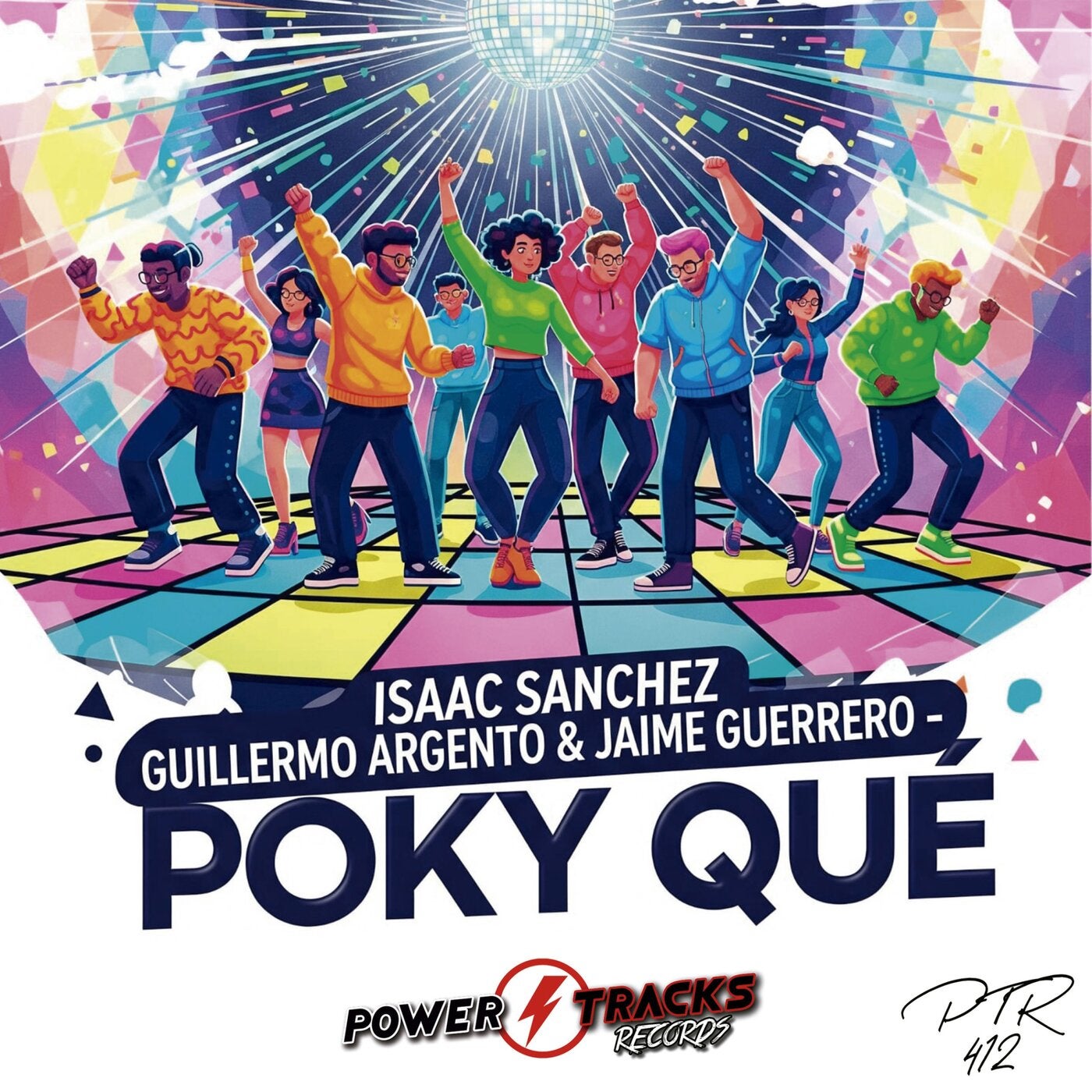 Cover - Isaac Sanchez, Jaime Guerrero, Dj Guillermo Argento - Poky Qué (Original Mix)
