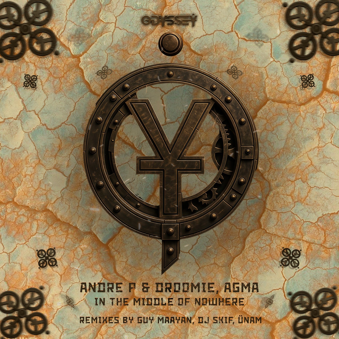 Cover - Andre P, Droomie, AGMA - In The Middle Of Nowhere  (ÜNAM Remix)