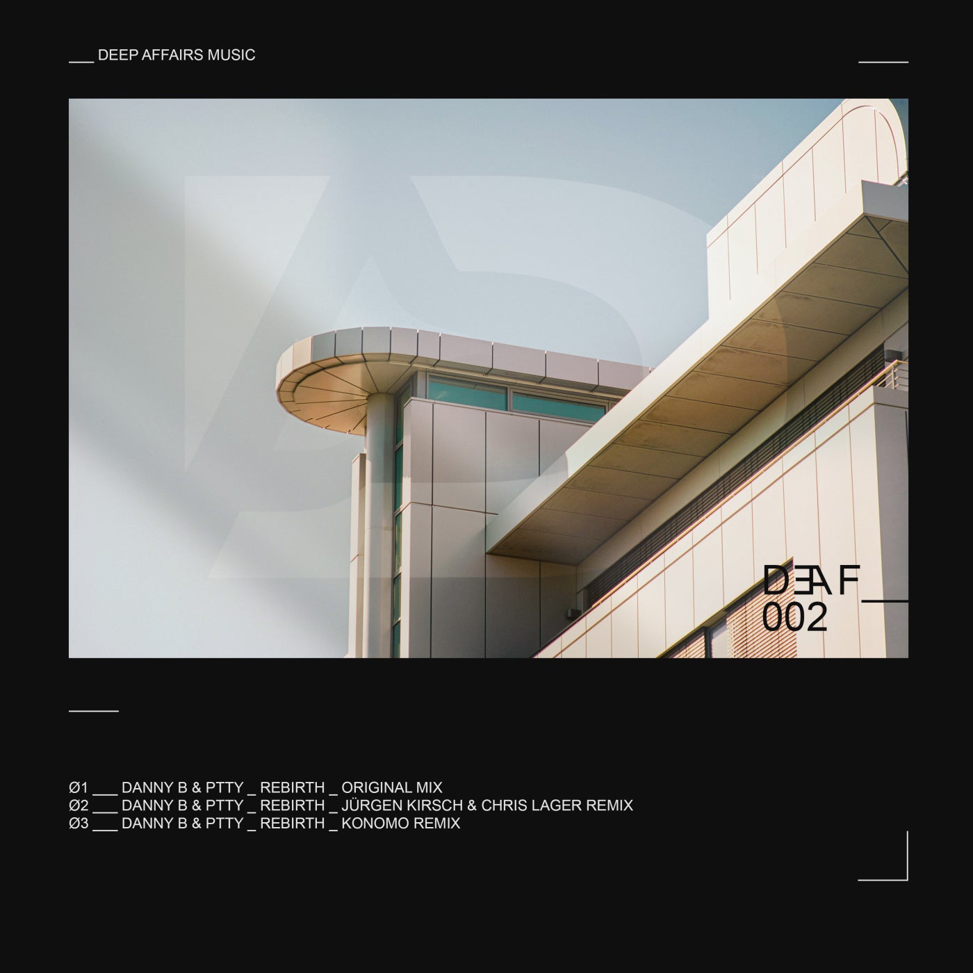 Cover - Danny B, PTTY - Rebirth (Konomo Remix)