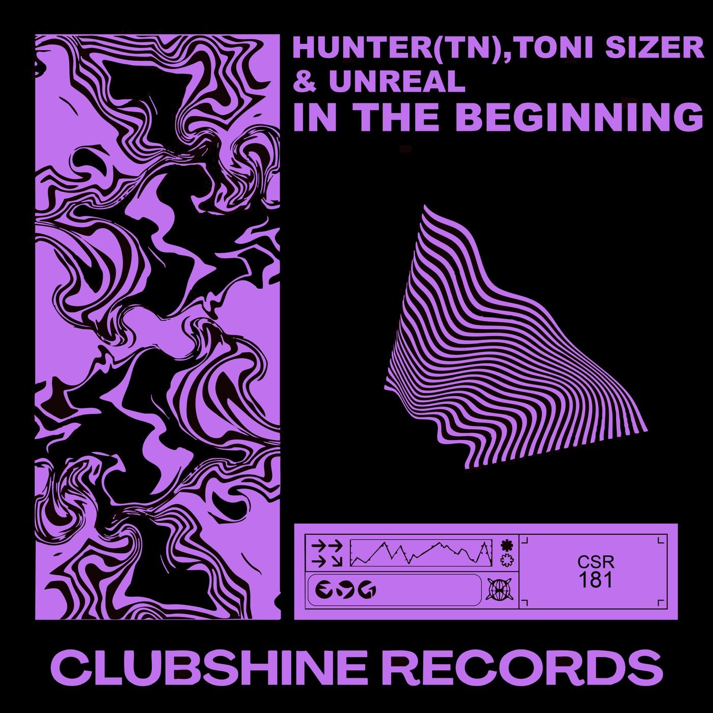 Cover - Unreal, HUNTER (TN), TONI SIZER - In The Beginning  (Original Mix)