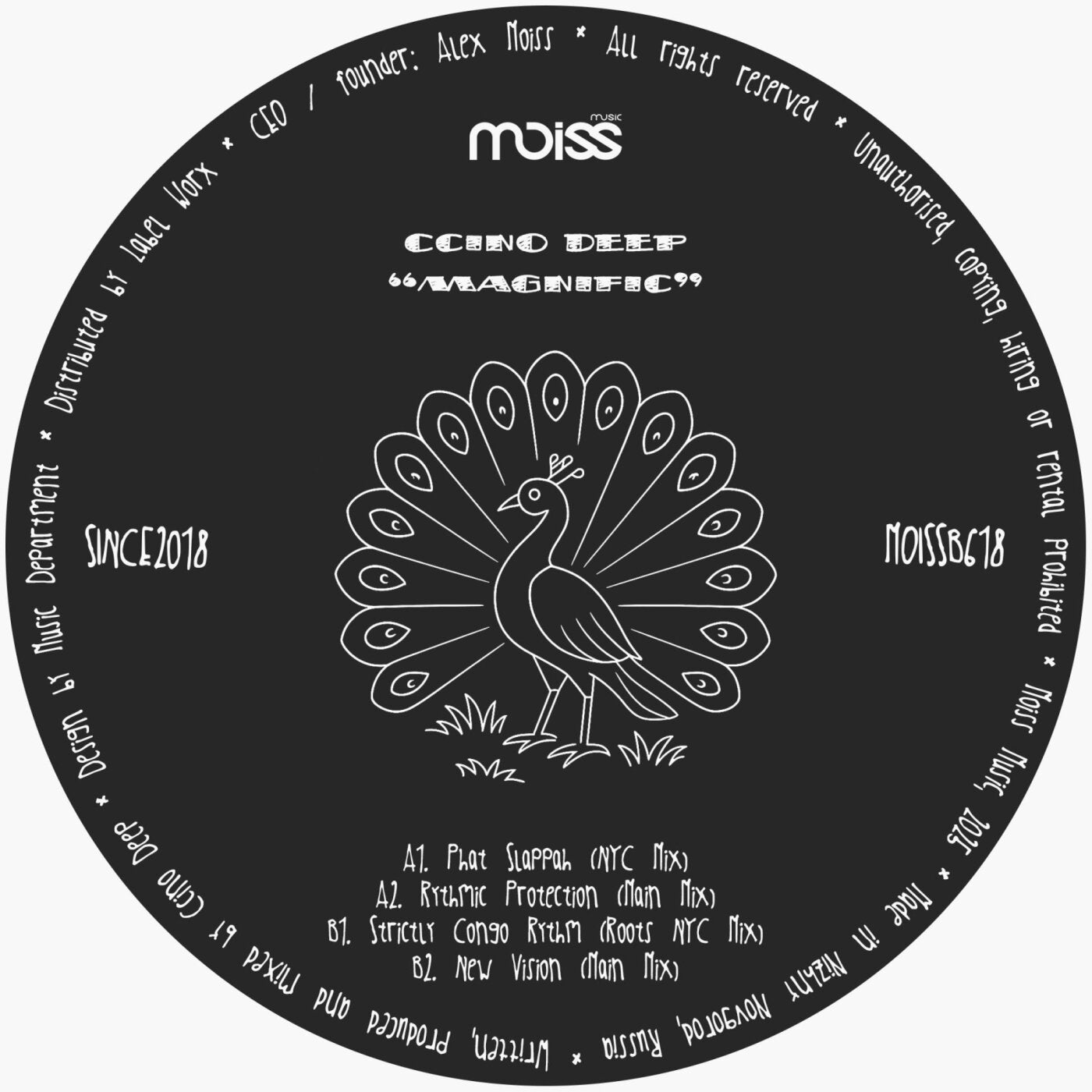 Cover - Ccino Deep - Strictly Congo Rythm  (Roots NYC Mix)