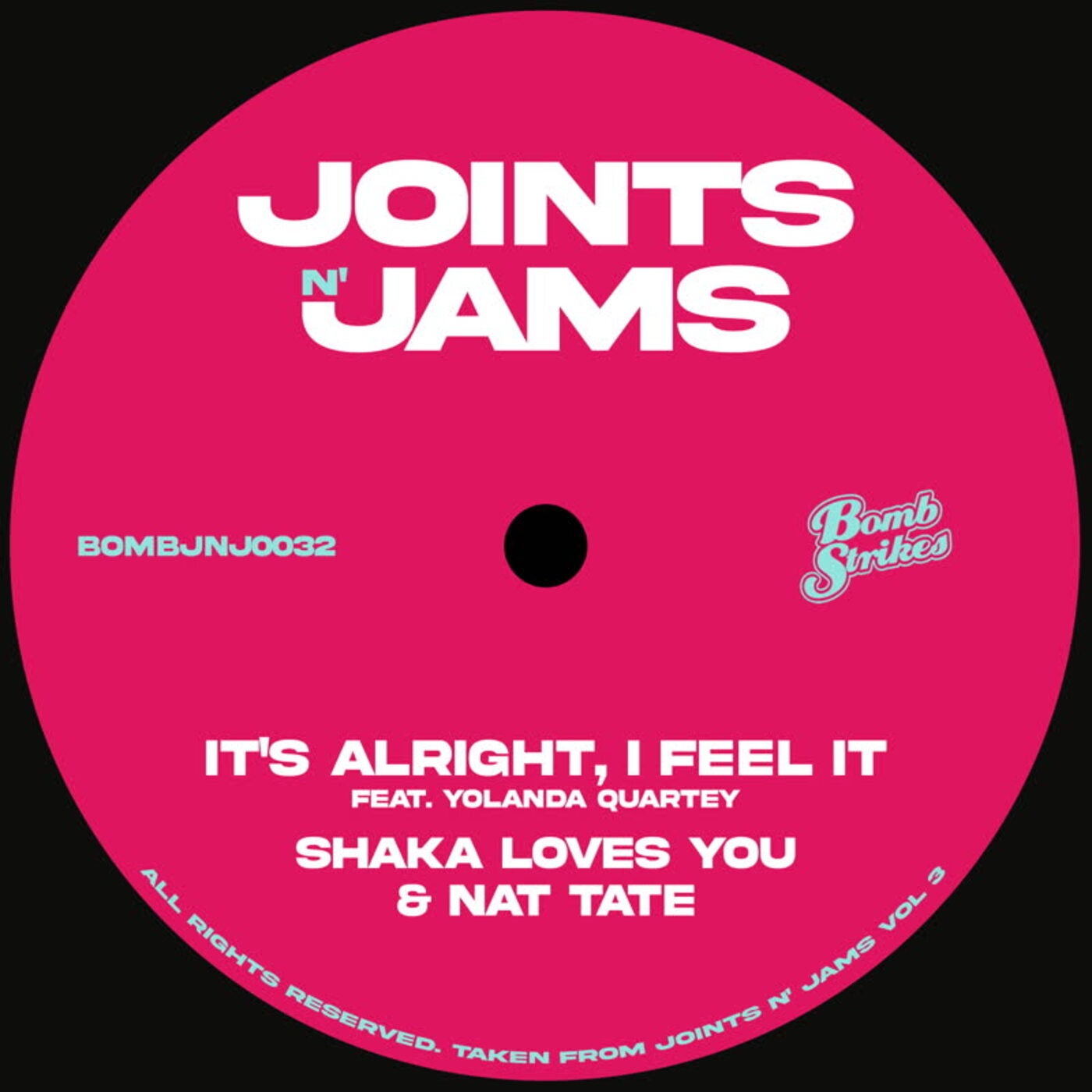 Cover - Shaka Loves You, Nat Tate - It's Alright I Feel It (Extended Mix)