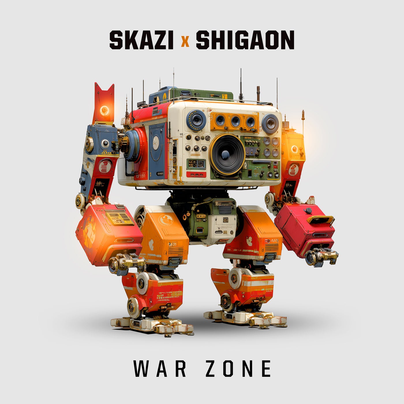 Cover - Skazi, SHIGAON - War Zone (Original Mix)