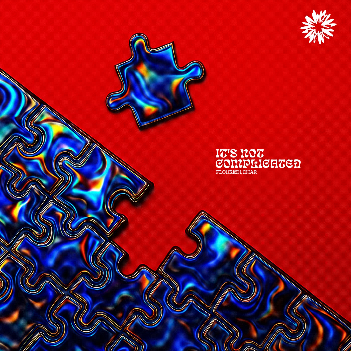 Cover - Flourish, CHAR (UK) - It's Not Complicated  (Extended Mix)