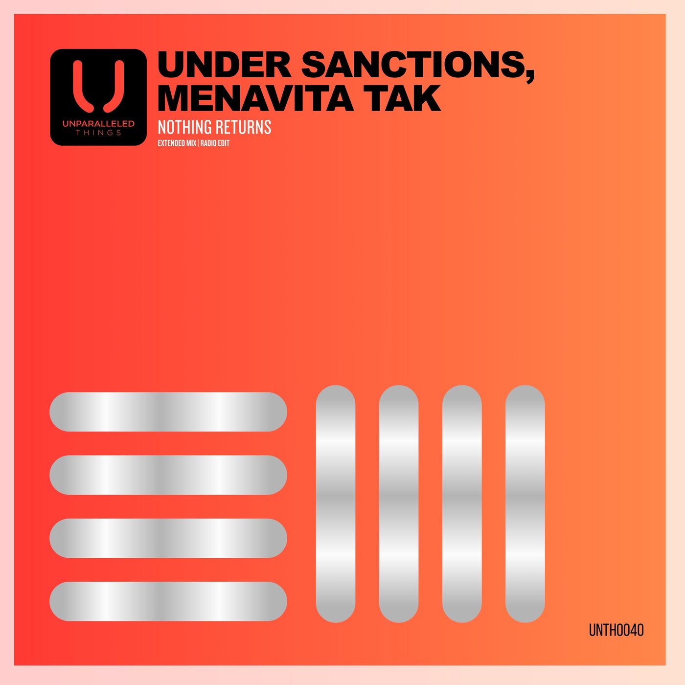 Cover - Under Sanctions, Menavita Tak - Nothing Returns  (Extended Mix)