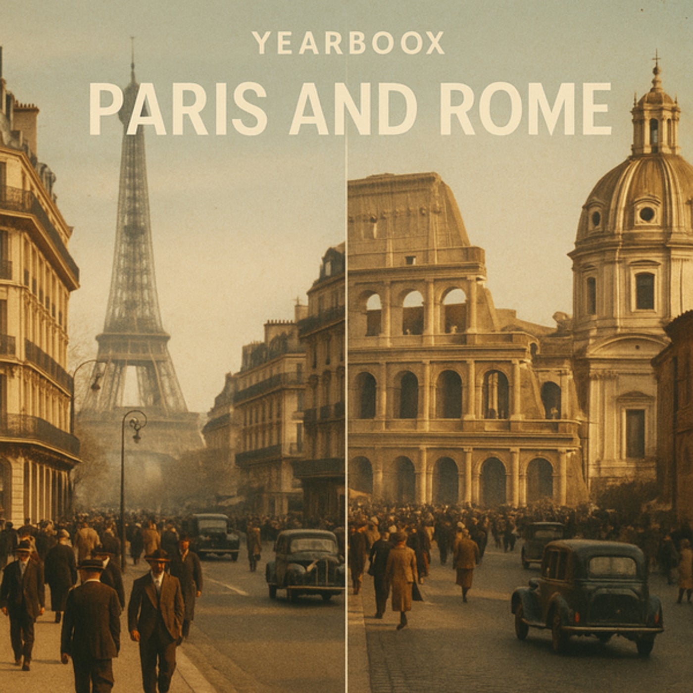Cover - Yearboox - Paris and Rome (Extended Mix)