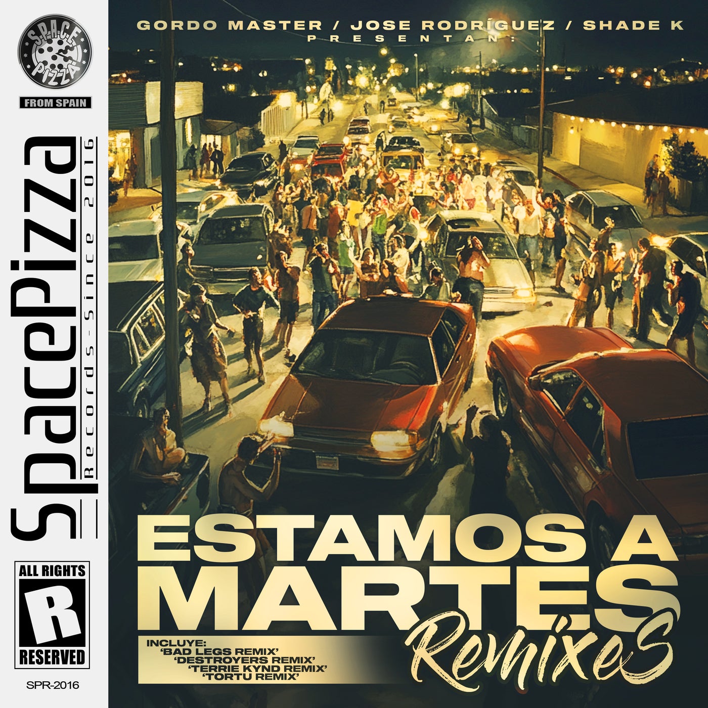 Cover - Gordo Master, Shade K, Jose Rodríguez (Spain) - Estamos A Martes (Destroyers Remix)