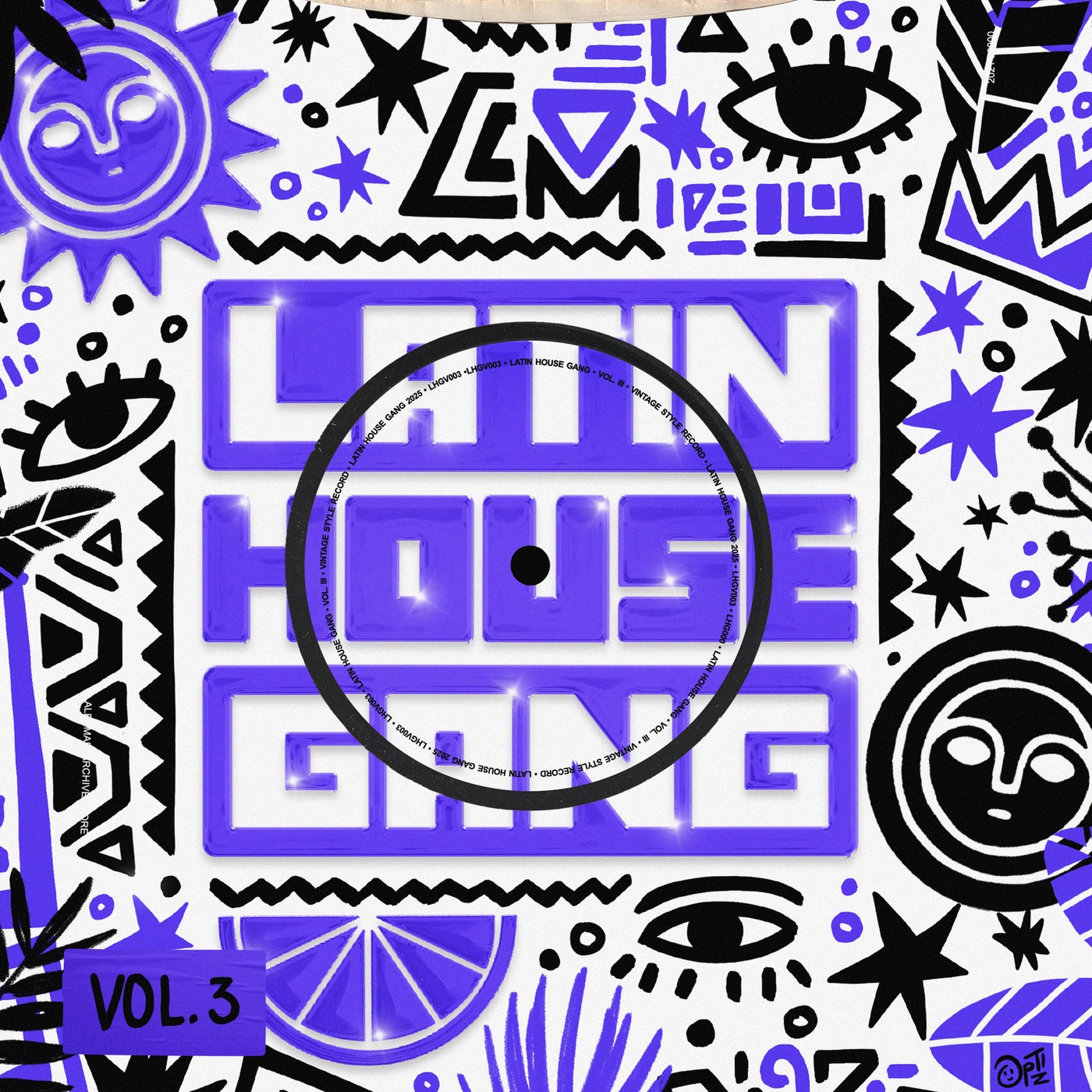 Cover - Gama, LATIN HOUSE GANG - Saca  (Extended Mix)
