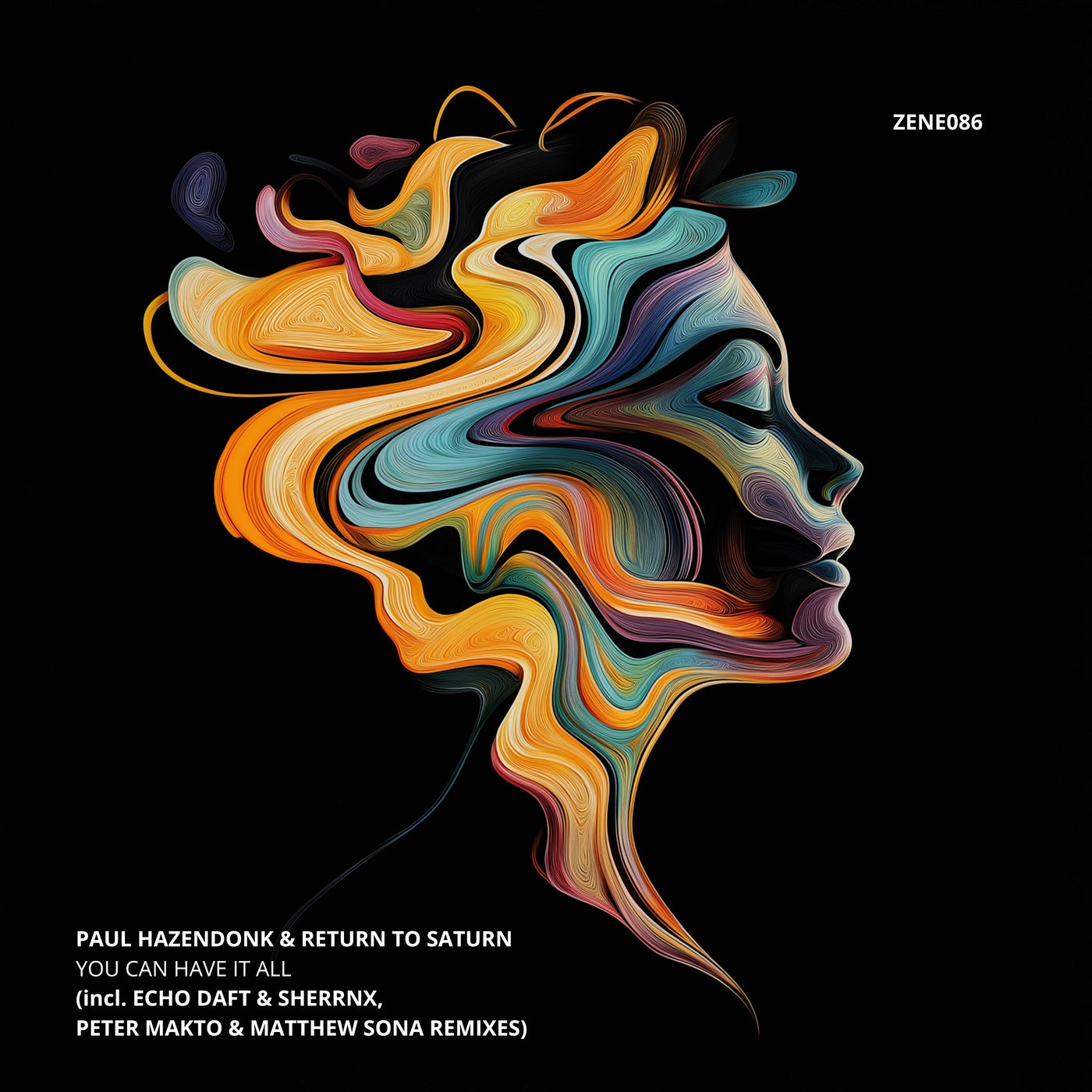 Cover - Paul Hazendonk, Return To Saturn - You Can Have It All  (Original Mix)