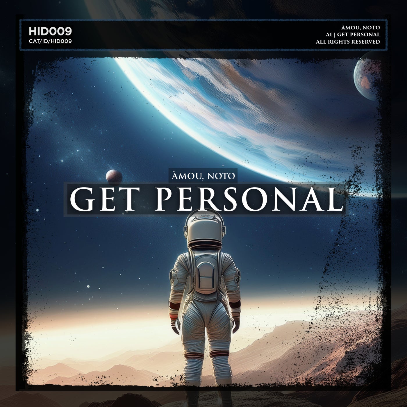 Cover - NOTO (IT), àmou - Get Personal (Original Mix)