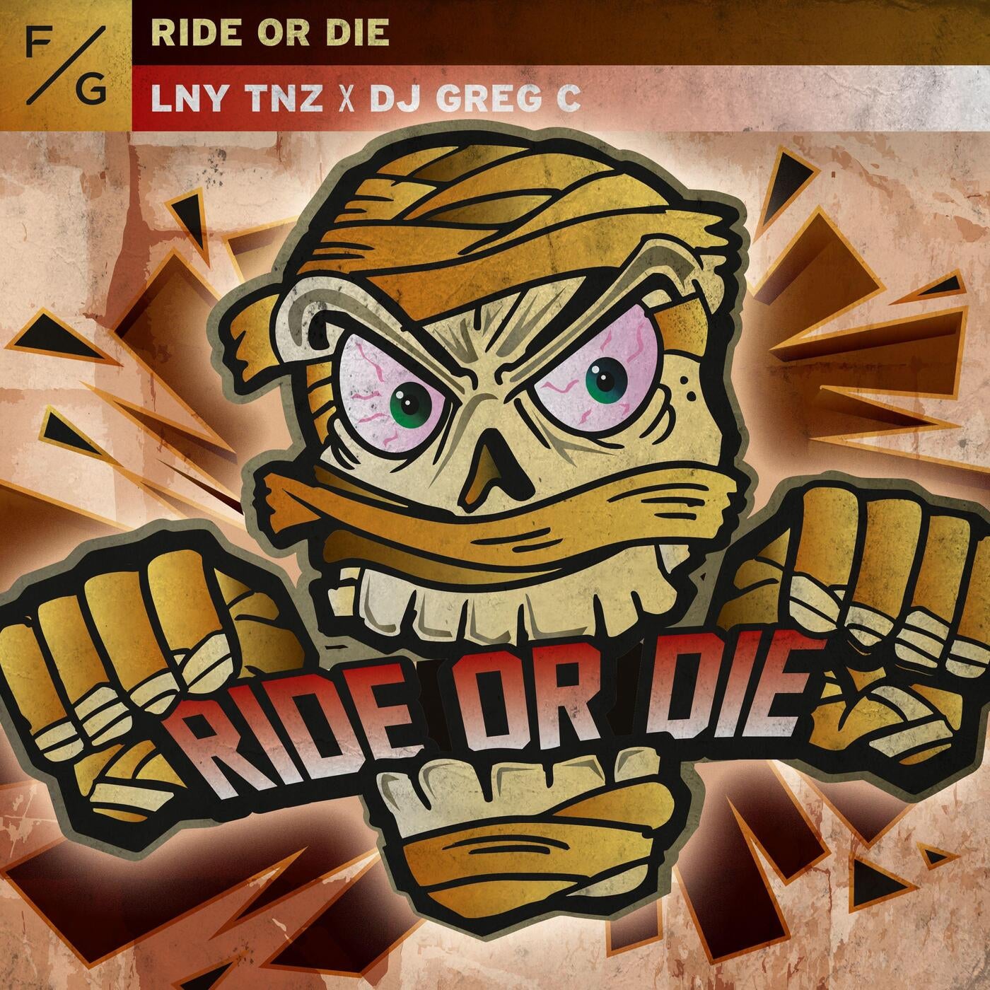 Cover - DJ Greg C, LNY TNZ - Ride Or Die (Extended Mix)