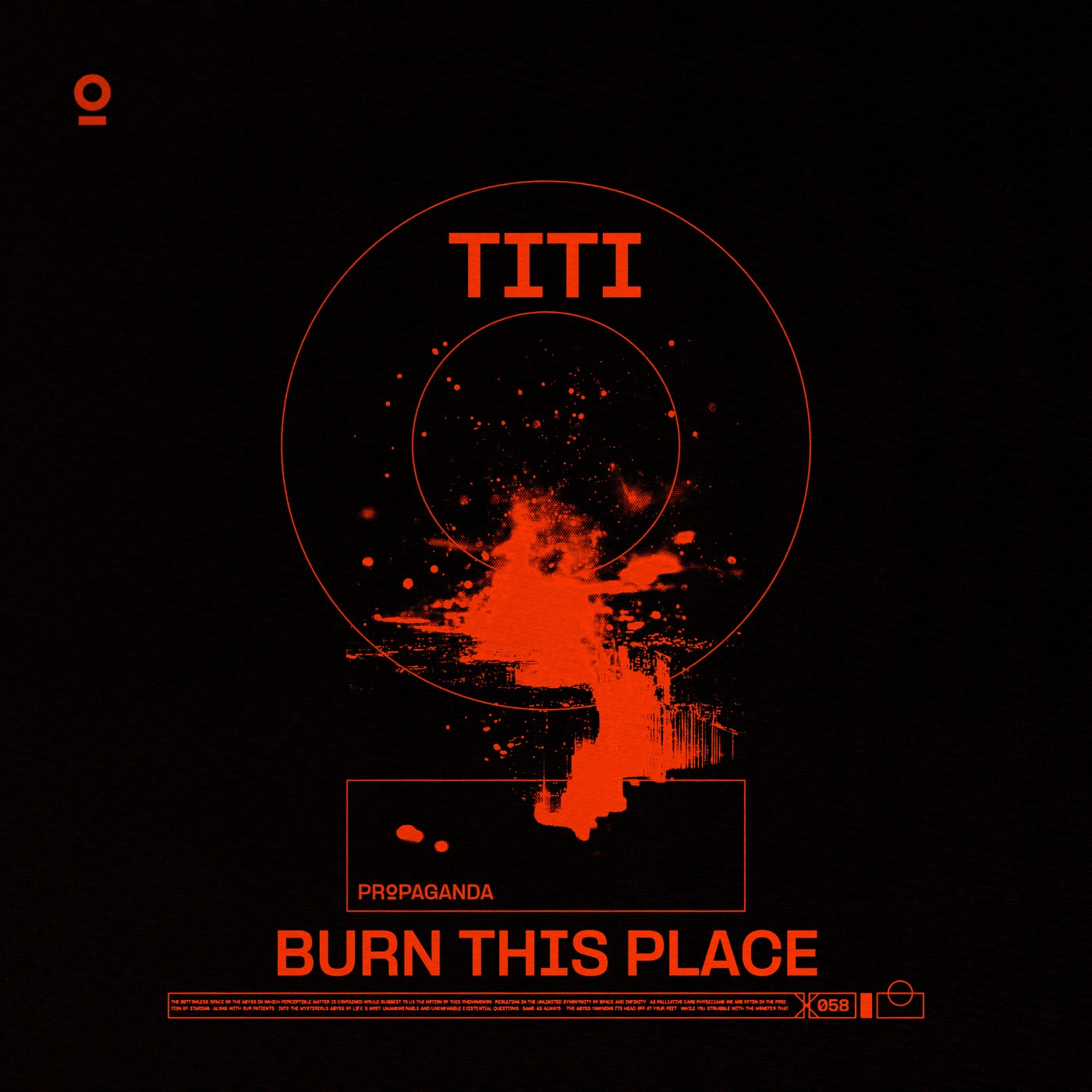 Cover - Titi - BURN THIS PLACE (Extended Mix)