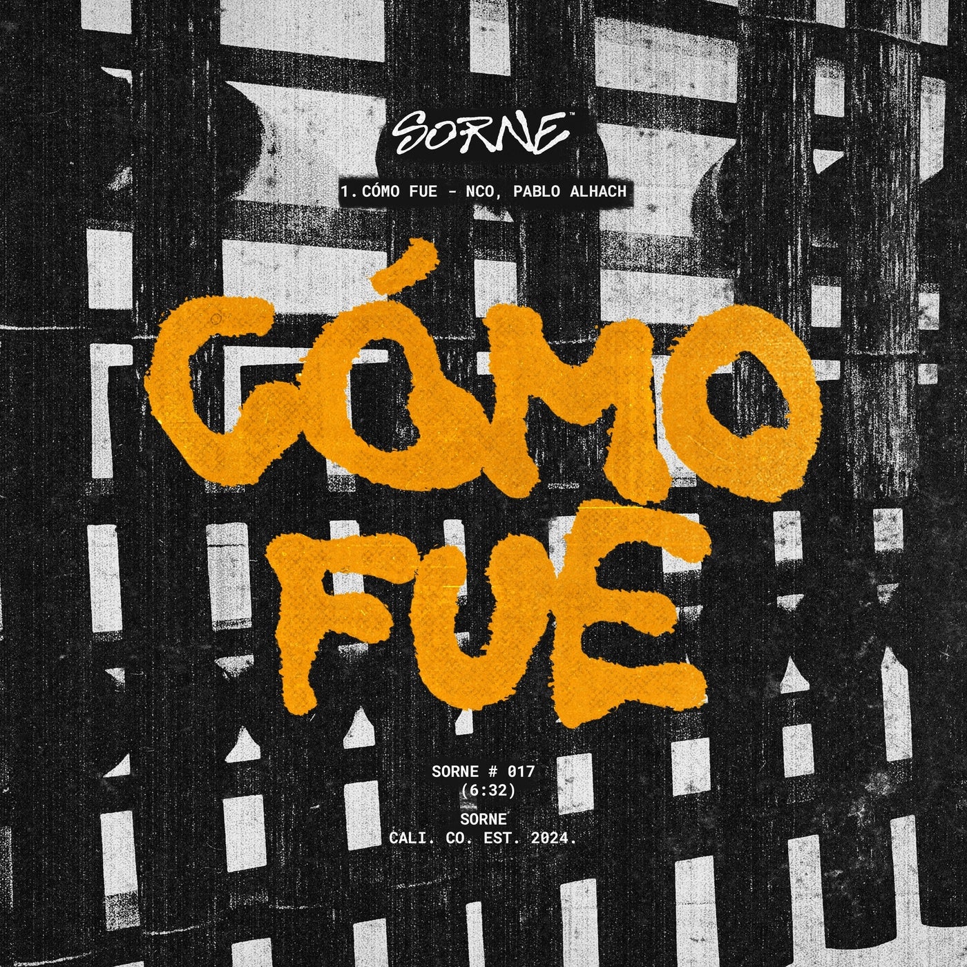 Cover - NCO, Pablo Alhach - Cómo Fue (Original Mix)
