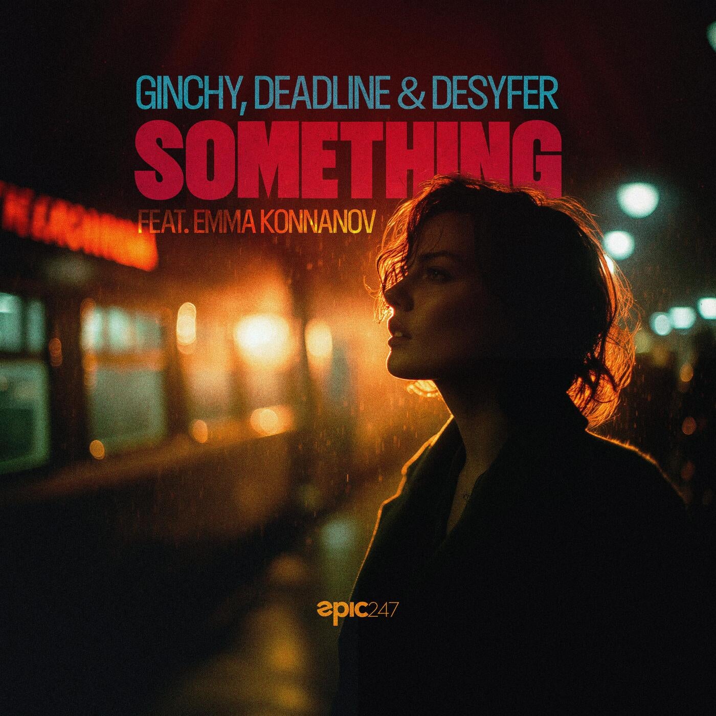 Cover - Desyfer, Deadline, Ginchy, Emma Konnanov - Something (Original Mix)