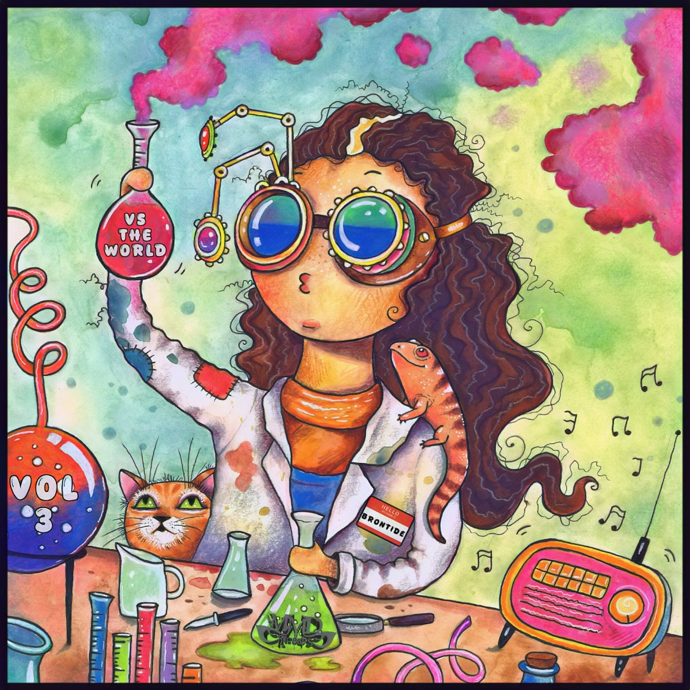 Cover - Rinkadink, UNI, TSUYOSHI SUZUKI - Bahamut (Brontide Remix)