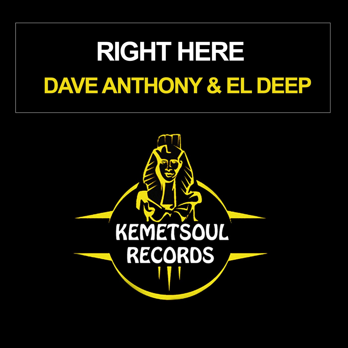 Cover - El Deep, Dave Anthony, Sipho Diamini - Right Here feat. Sipho Diamini (Dee's Pure Vibes Mix)