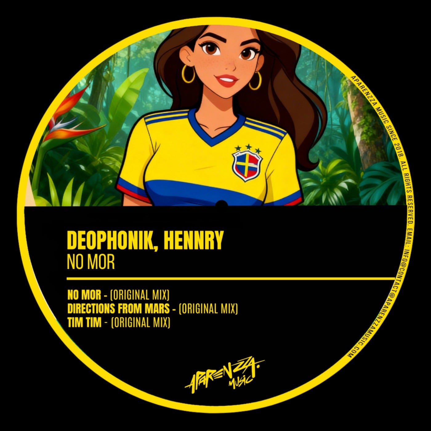 Cover - Deophonik, Hennry - No Mor (Original Mix)