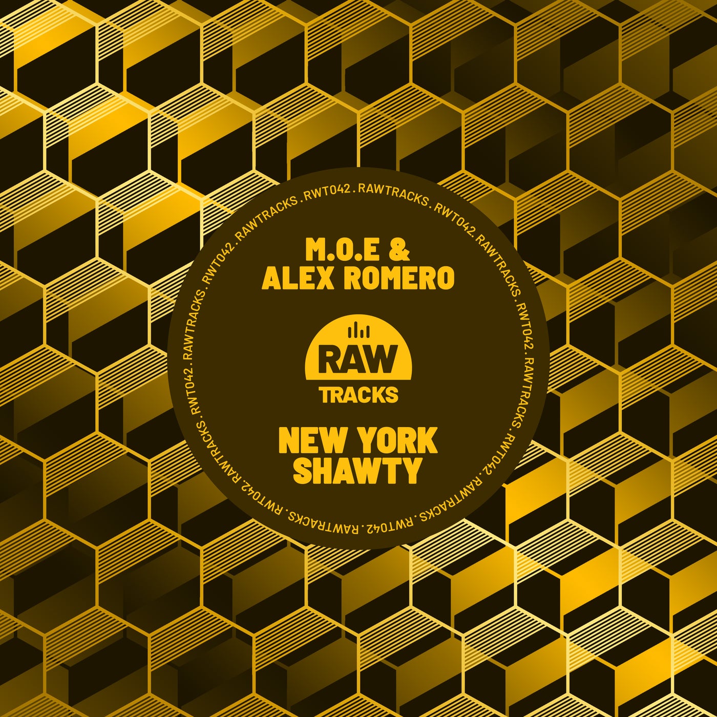 Cover - Alex Romero, M.O.E - New York Shawty  (Original Mix)