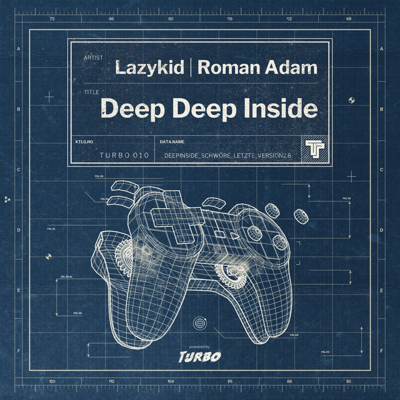 Cover - Lazykid (DE) - Deep Deep Inside (Roman Adam Extended Remix)