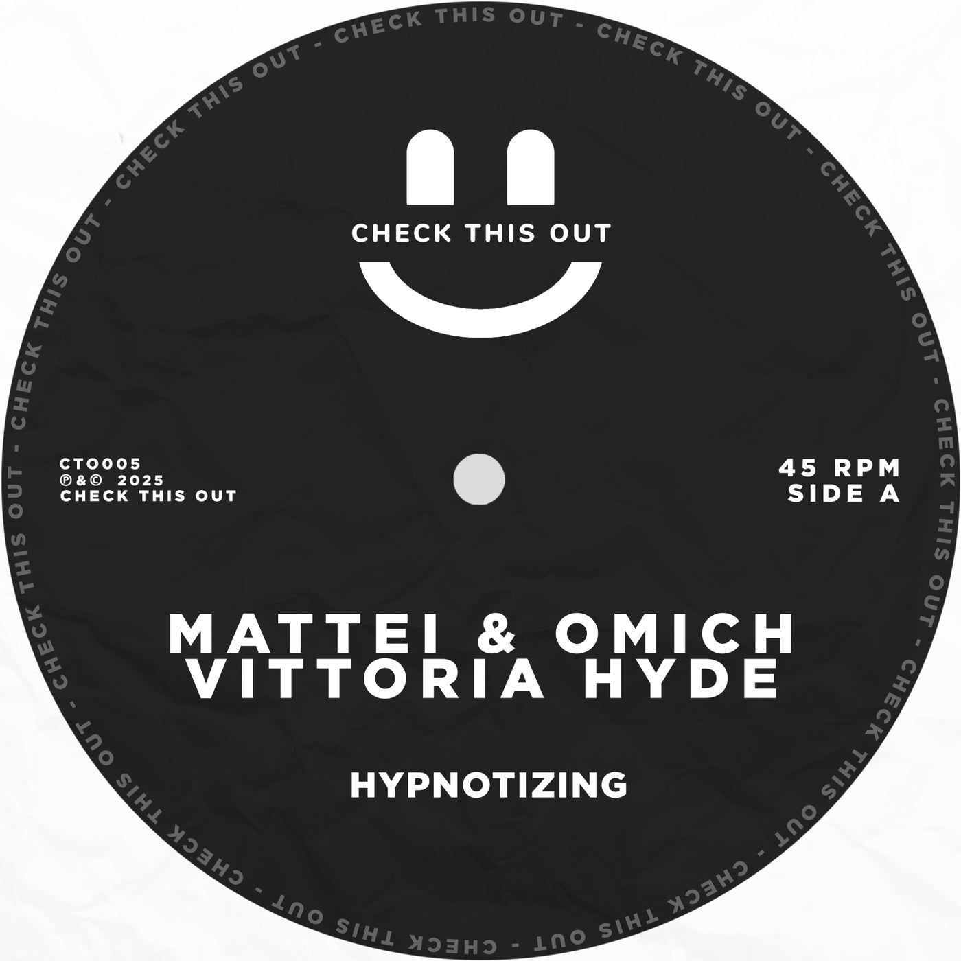 Cover - Mattei & Omich, Vittoria Hyde - Hypnotising (Extended Mix)