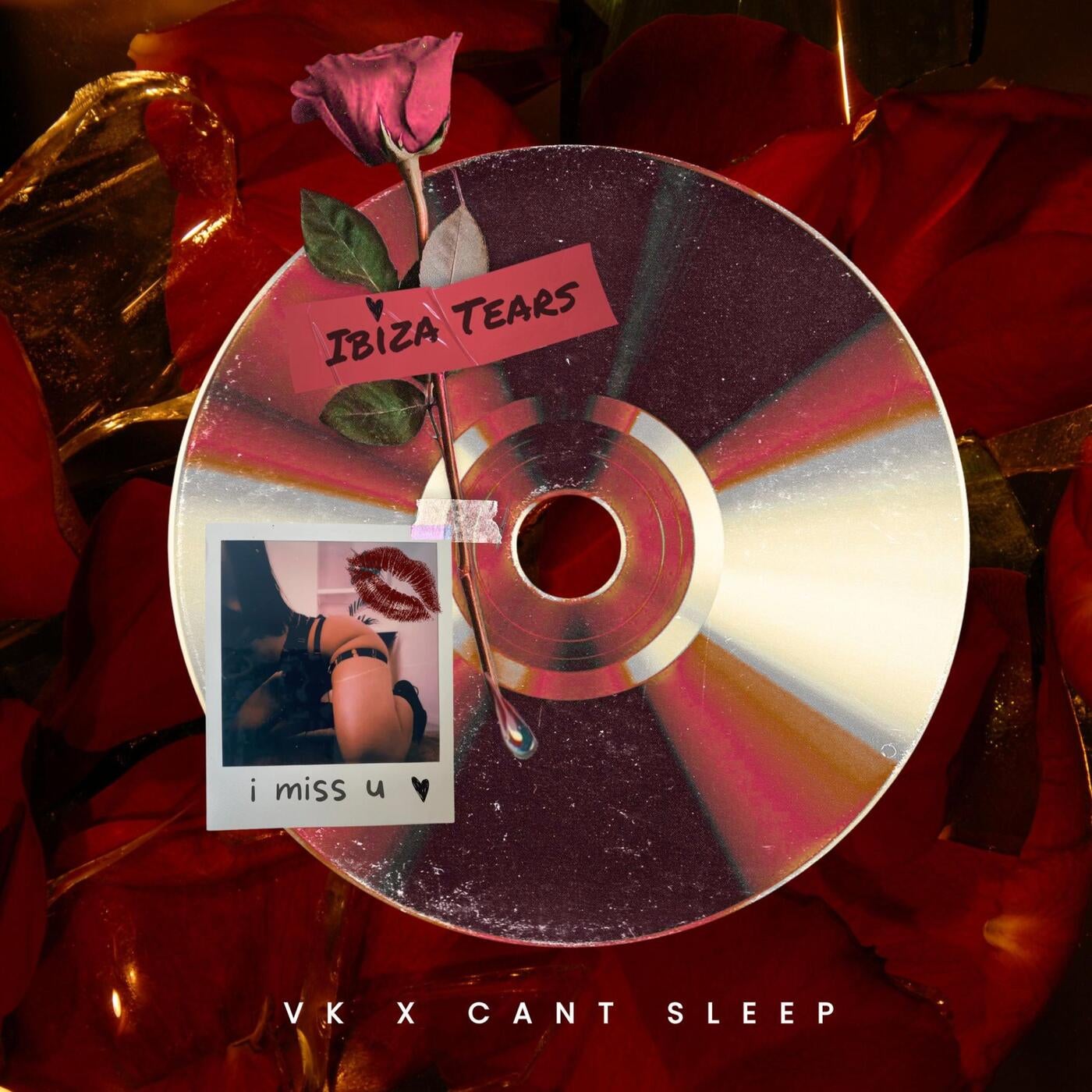 Cover - Cant Sleep, V K - Ibiza Tears (Extended Mix)