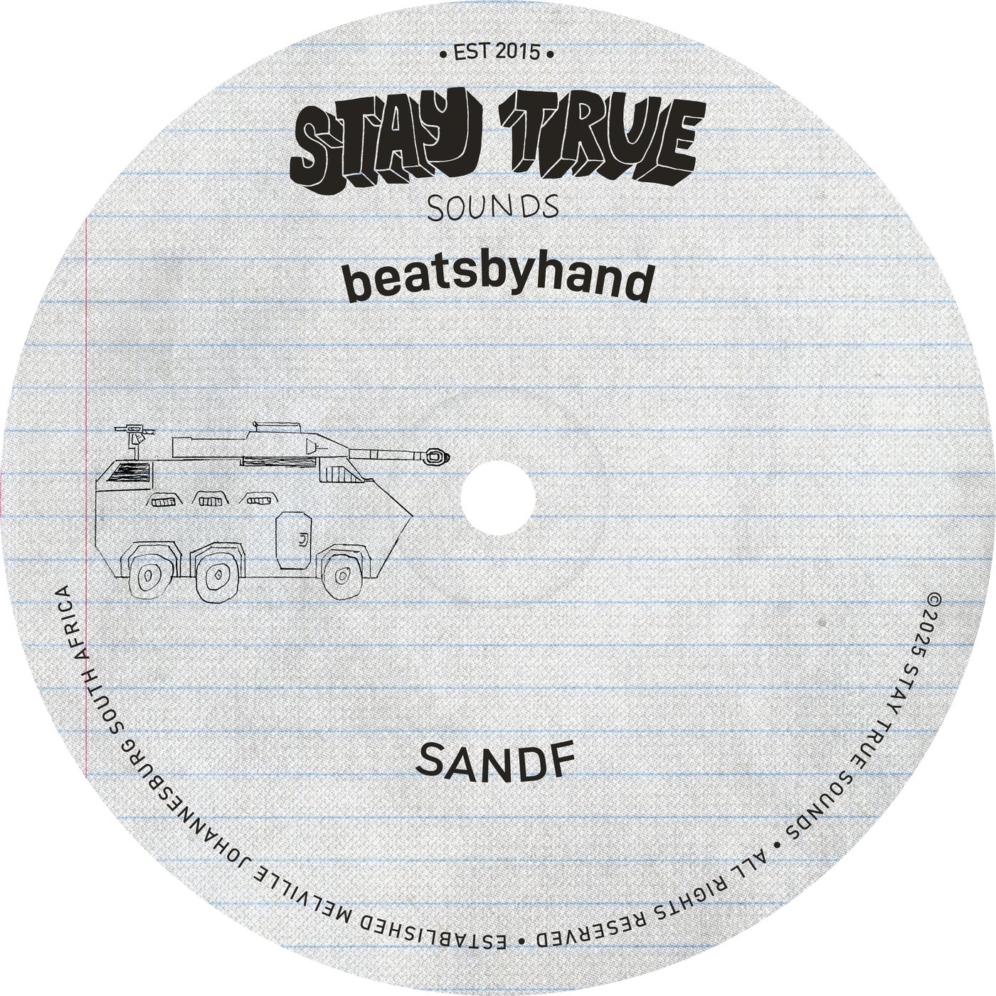 Cover - beatsbyhand - SANDF (Original Mix)
