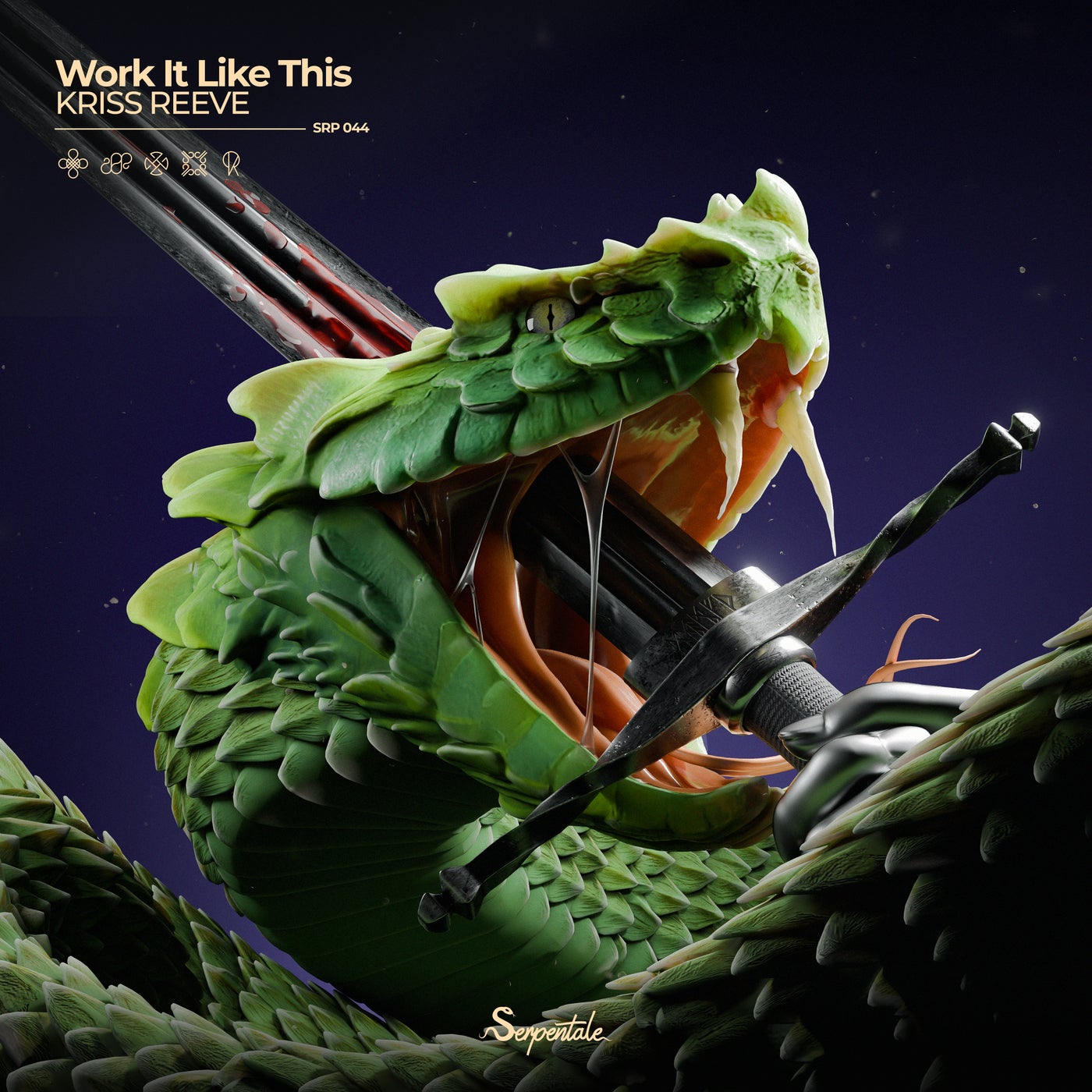 Cover - Kriss Reeve - Work It Like This  (Extended Mix)