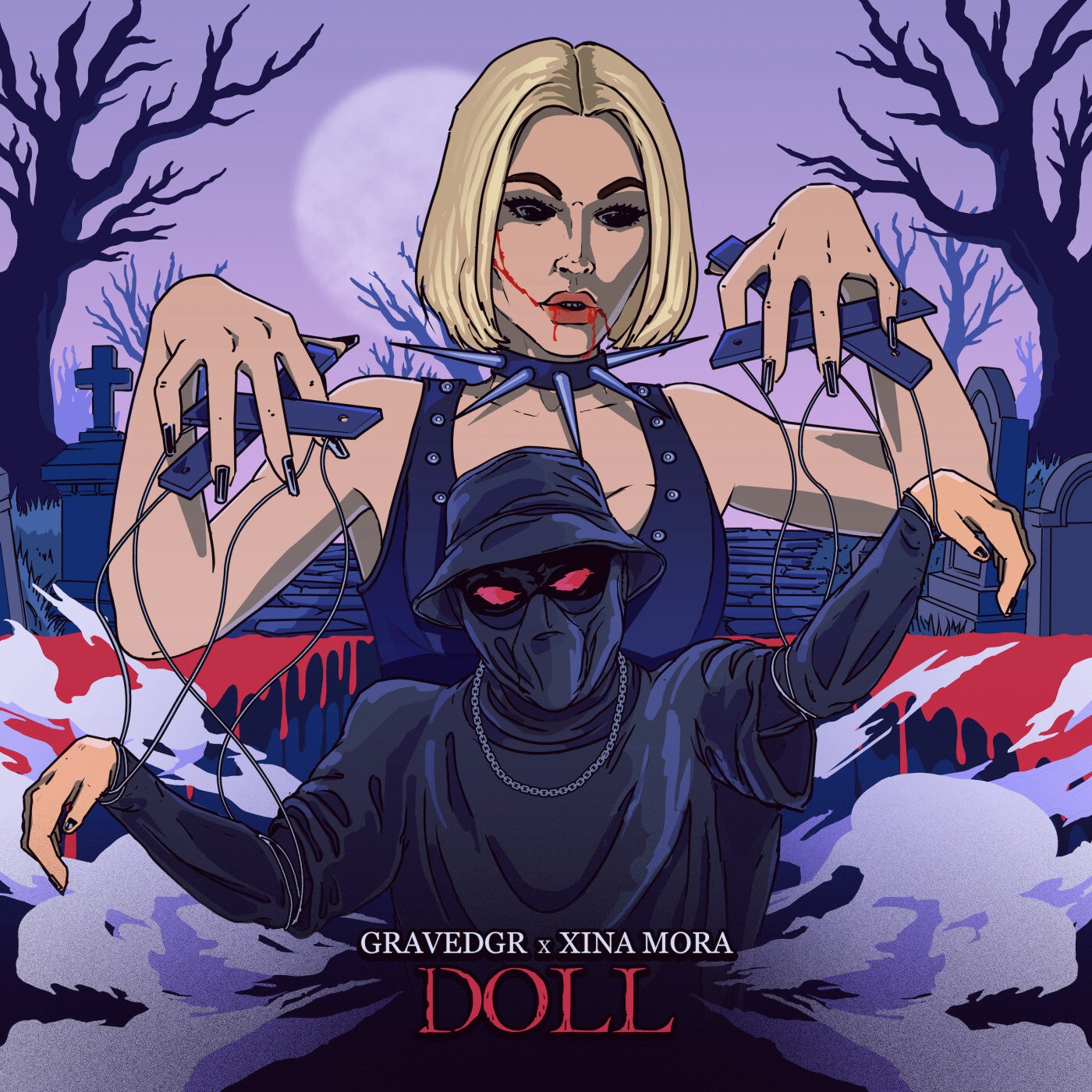 Cover - GRAVEDGR, Xina Mora - DOLL (Extended Mix)