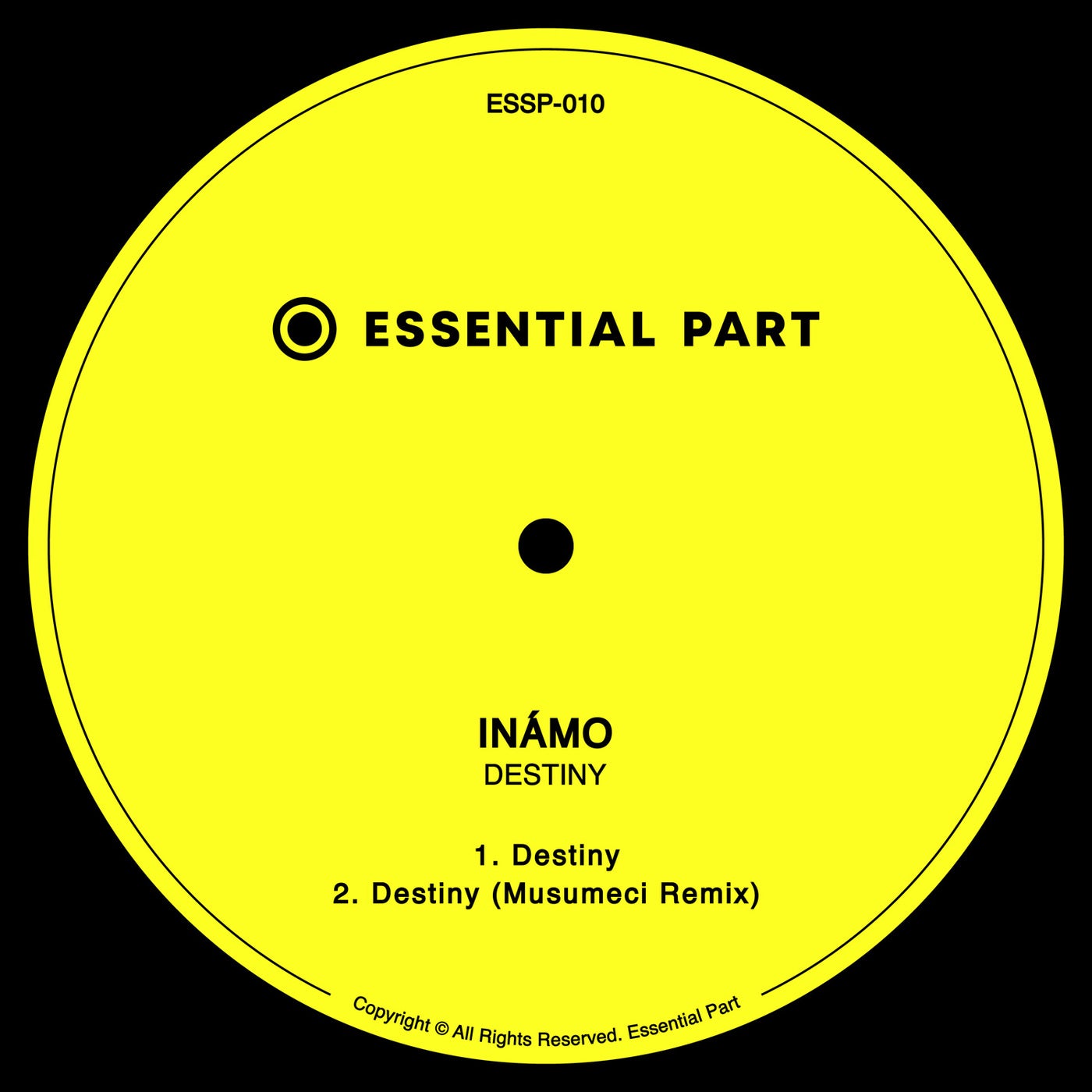 Cover - Inamo - Destiny (Original Mix)