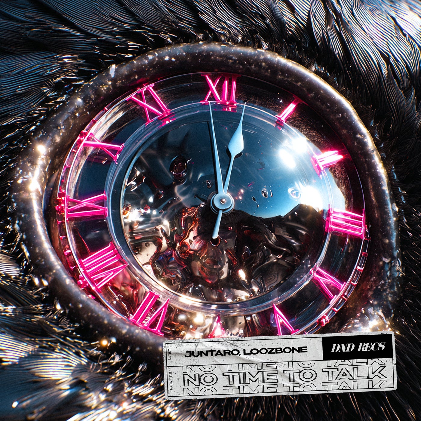 Cover - Juntaro, LOOZBONE - No Time To Talk (Original Mix)