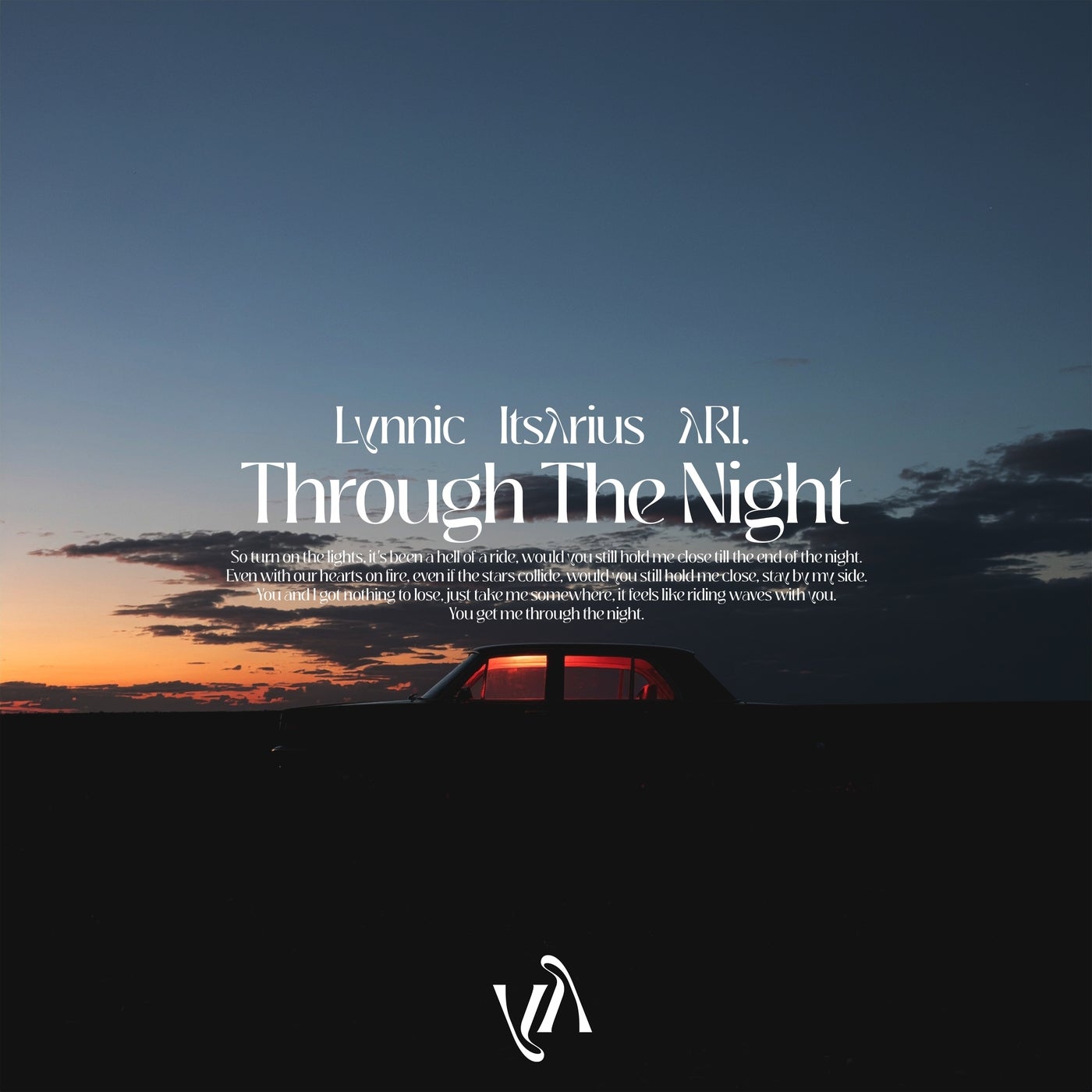Cover - Lynnic, ItsArius, ARI. - Through The Night (Extended Mix)