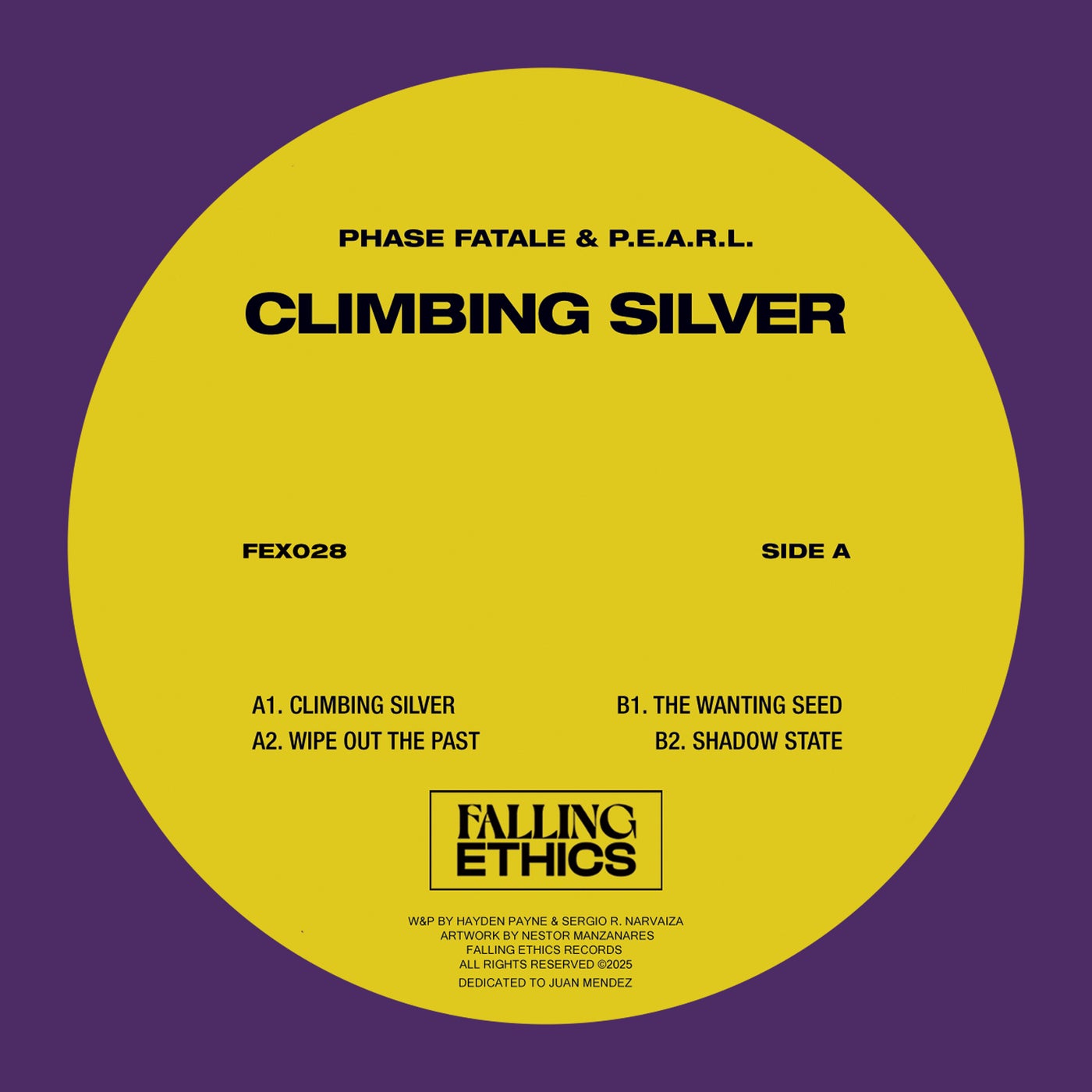 Cover - P.E.A.R.L., Phase Fatale - Climbing Silver (Original Mix)