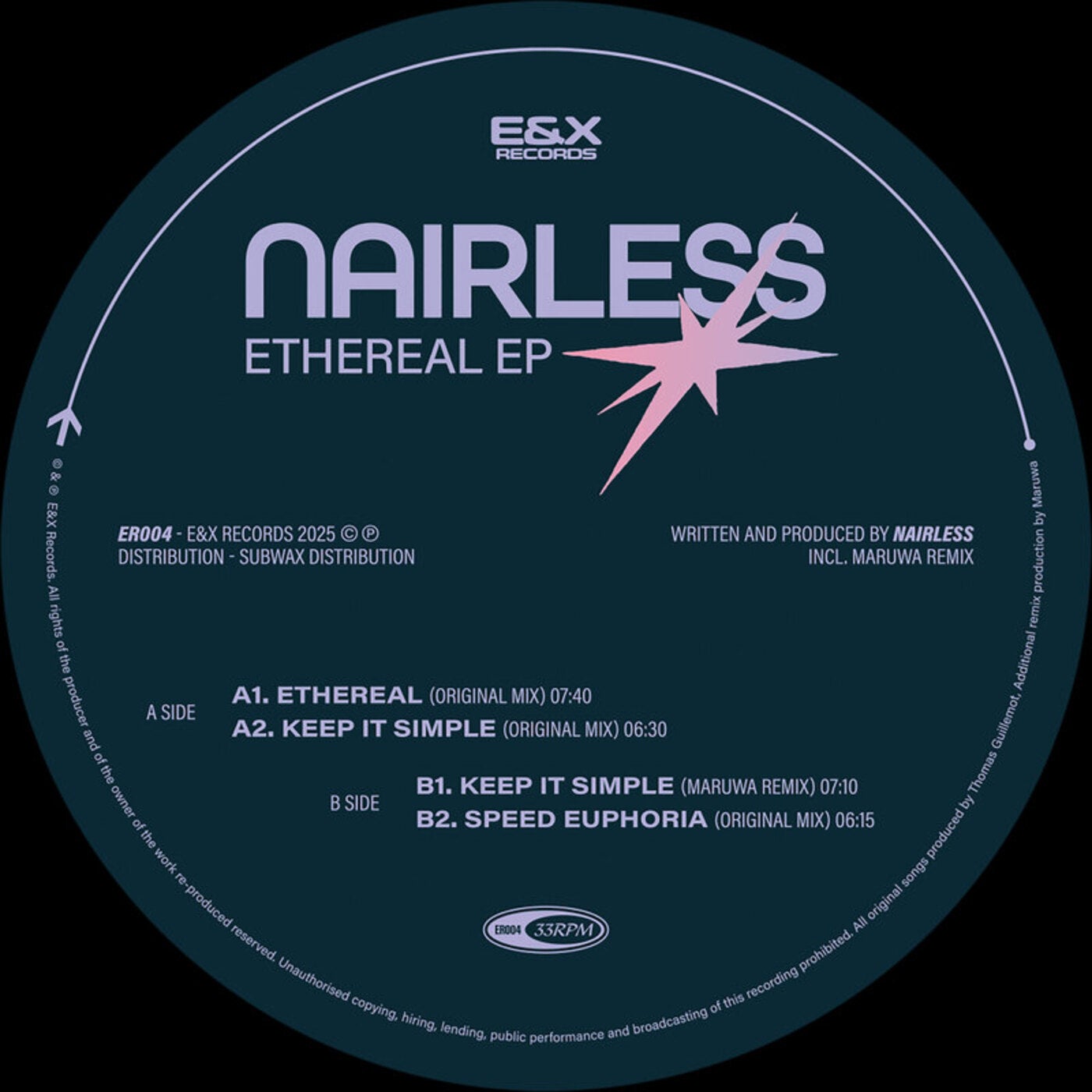 Cover - NairLess - Speed Euphoria (Original Mix)
