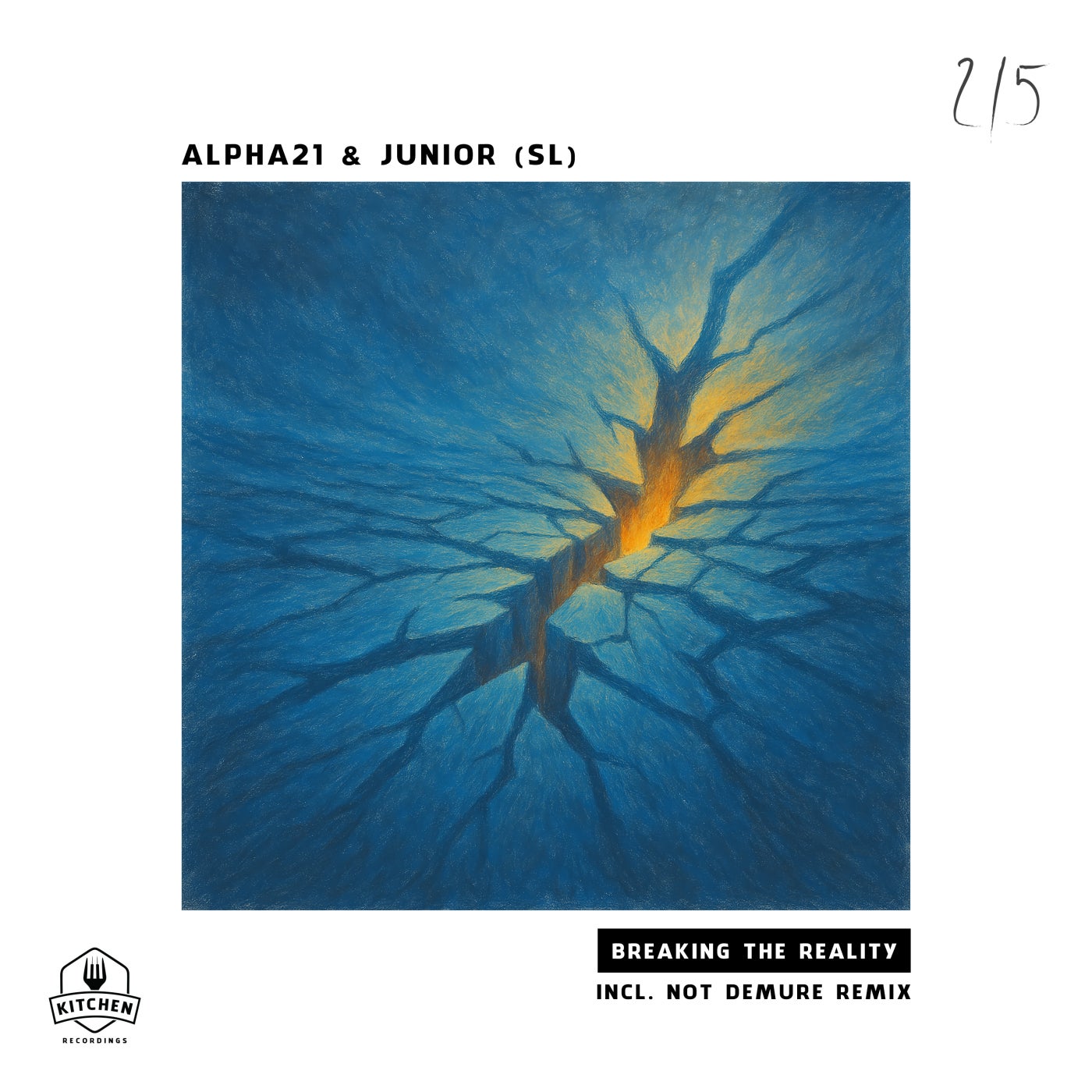 Cover - ALPHA21, JUNIOR (SL) - Breaking the Reality (Not Demure Remix)