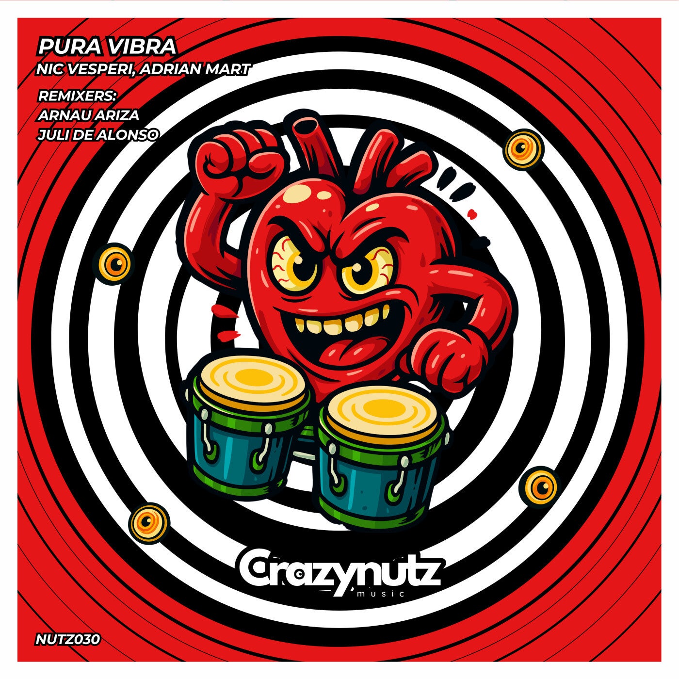 Cover - Adrian Mart, Nic Vesperi - Pura Vibra (Arnau Ariza Remix)