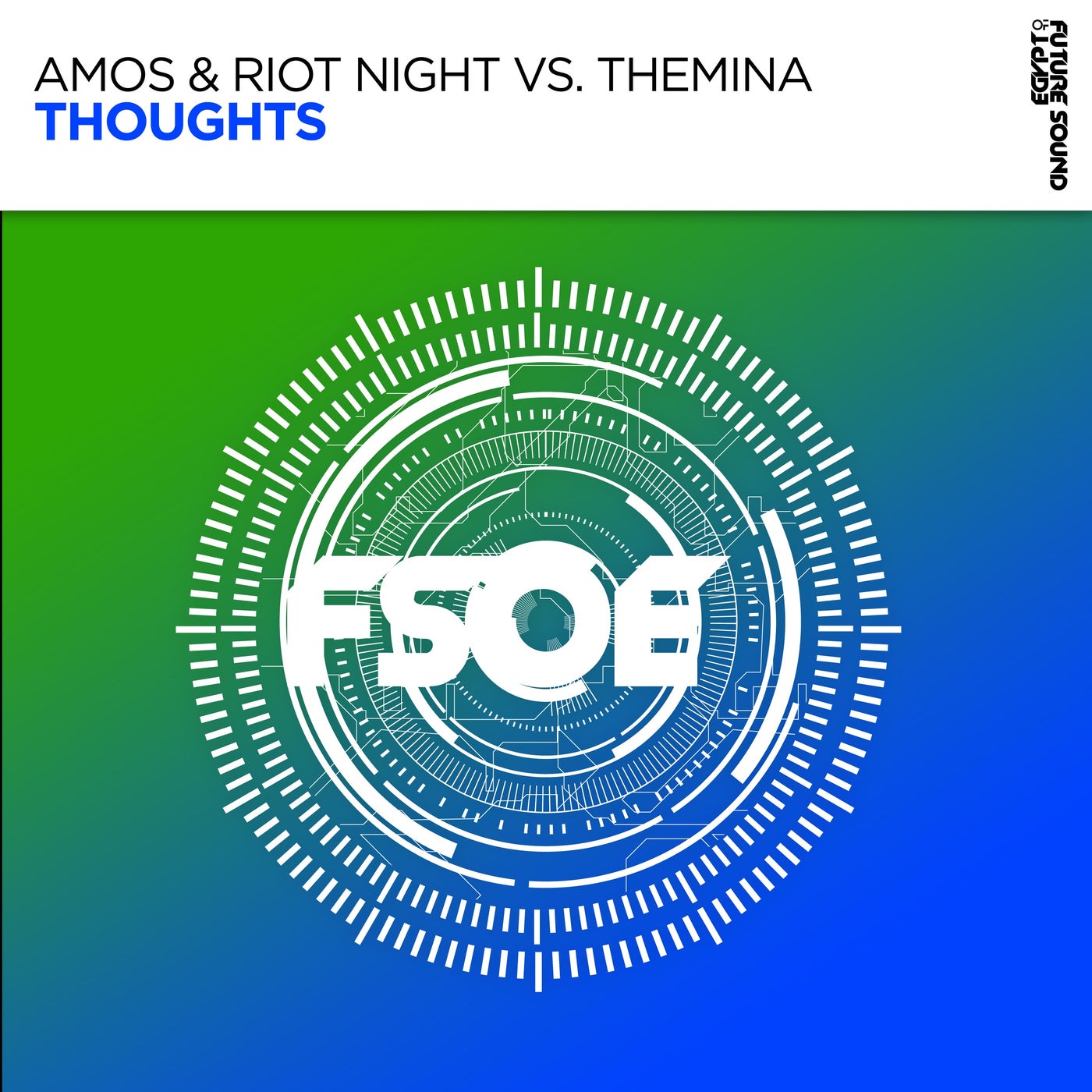 Cover - Amos & Riot Night, Themina - Thoughts  (Extended Mix)