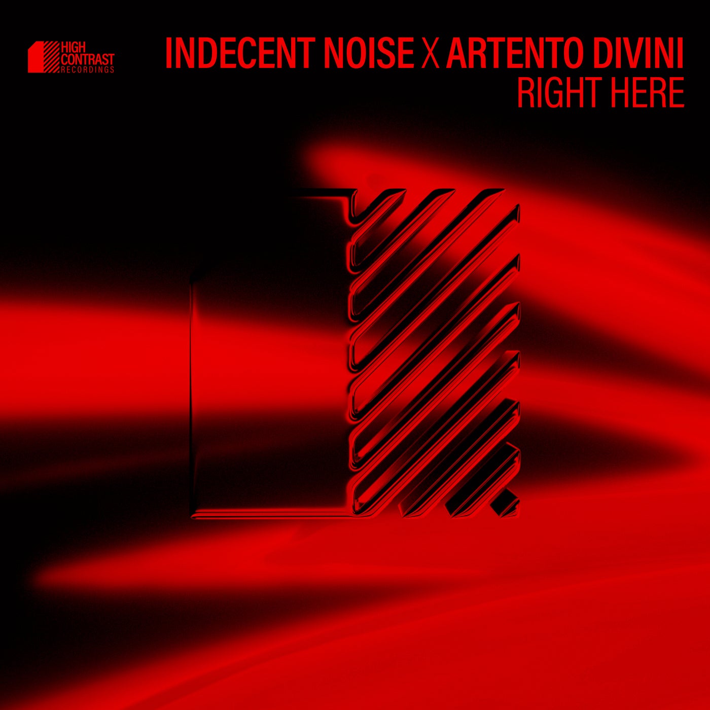 Cover - Indecent Noise, Artento Divini - Right Here (Extended Mix)
