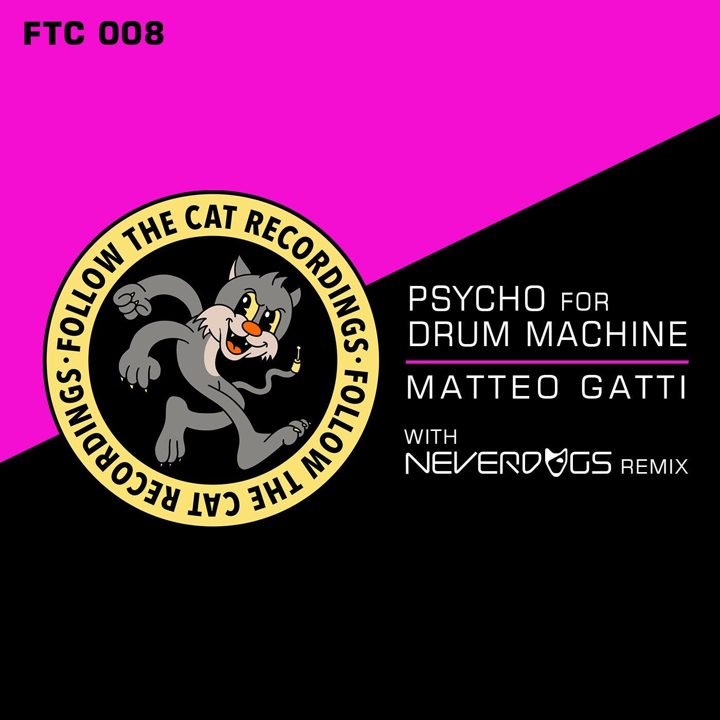 Cover - Matteo Gatti - Psycho For Drum Machine (Neverdogs Remix)