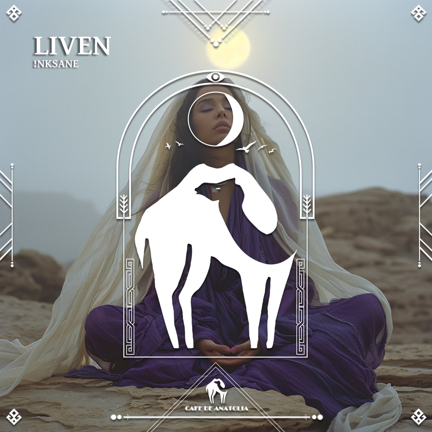 Cover - Cafe De Anatolia, !NKSANE - Liven (Original Mix)