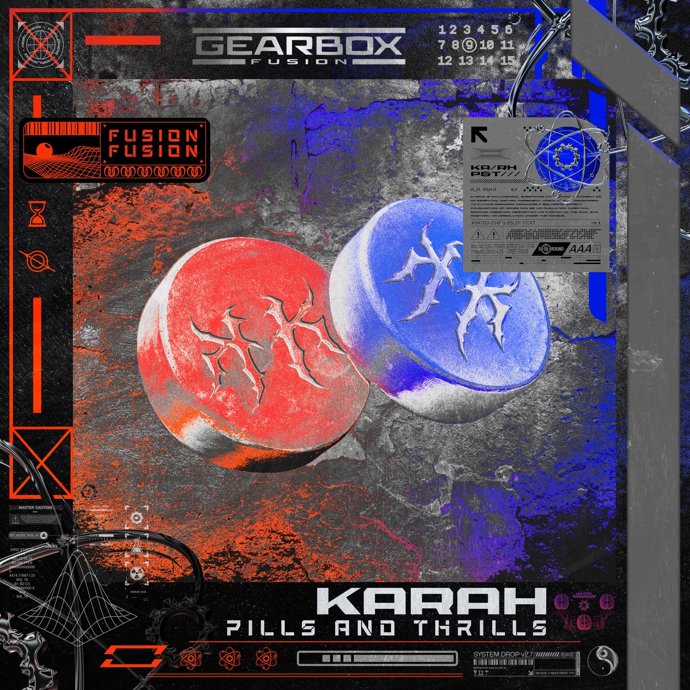 Cover - KARAH - Pills & Thrills  (Extended Mix)