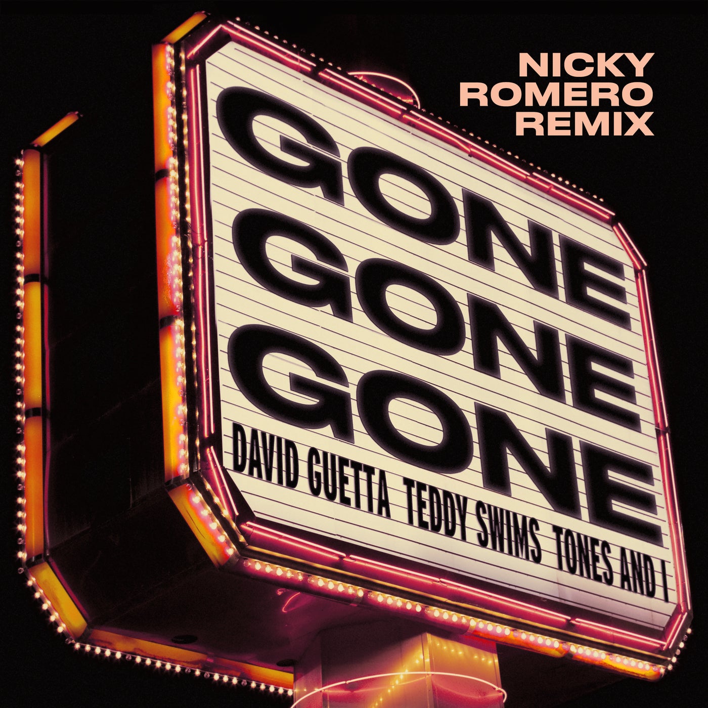 Cover - David Guetta, Nicky Romero, Tones and I, Teddy Swims - Gone Gone Gone (feat. Teddy Swims)