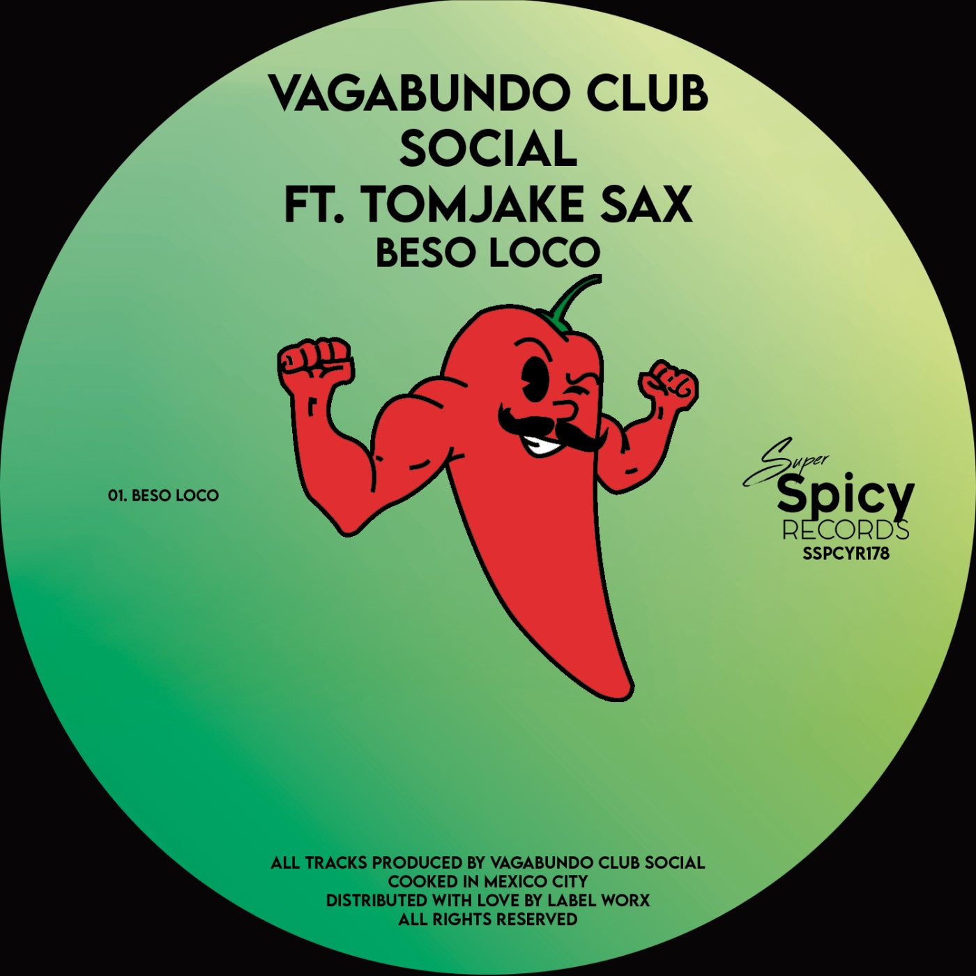 Cover - Vagabundo Club Social - Beso Loco Ft. Tomjake Sax  (Original Mix)