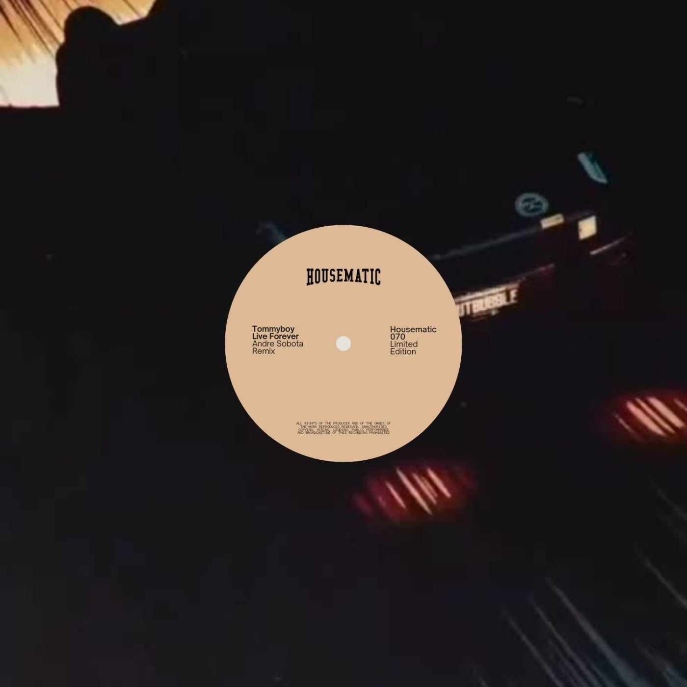 Cover - Tommyboy - Live Forever (Andre Sobota Remix)